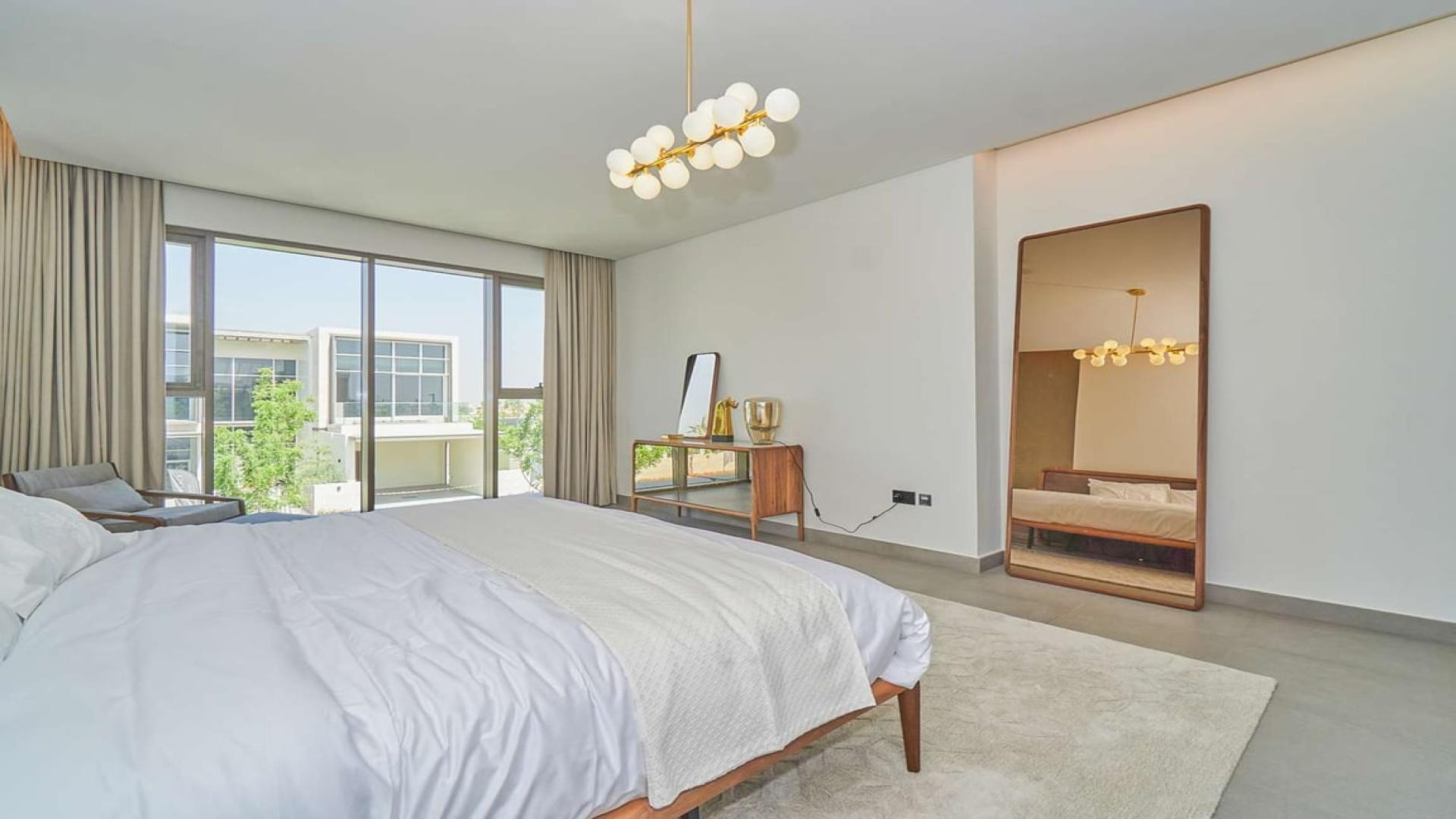Elegant bedroom in a 5-bedroom villa, Dubai Hills Estate, Golf Place, Type D2