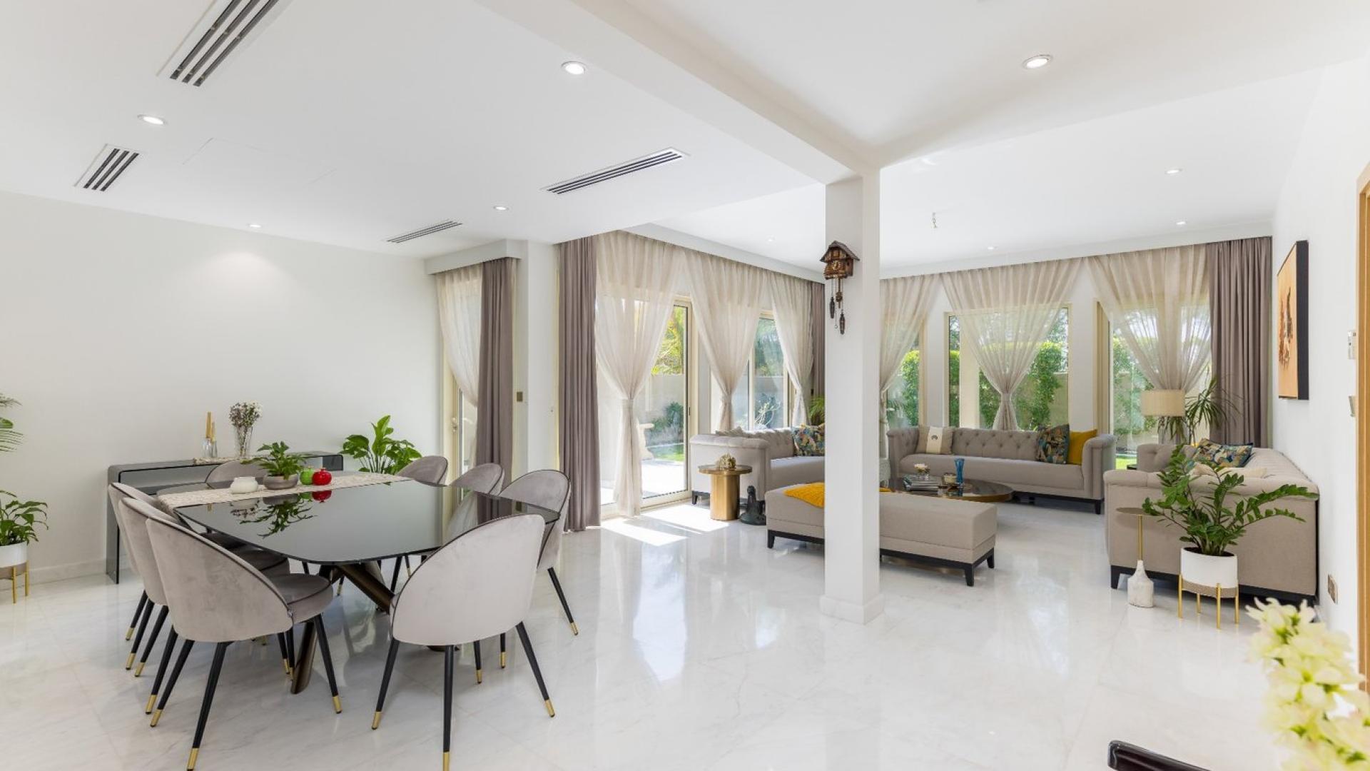 Fully upgraded 5-bedroom villa exterior in Saheel, Arabian Ranches 1, for sale