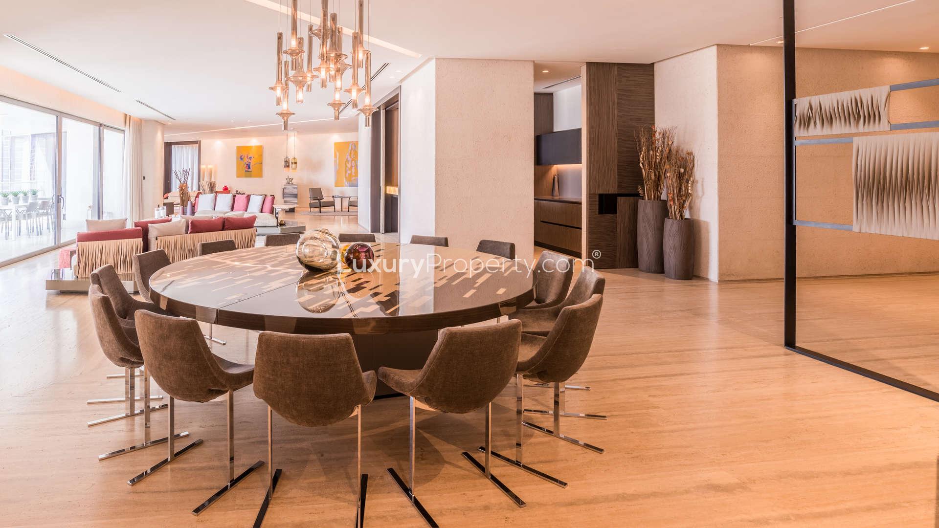 Luxurious Volante penthouse pool with Burj Khalifa views in Business Bay, Dubai