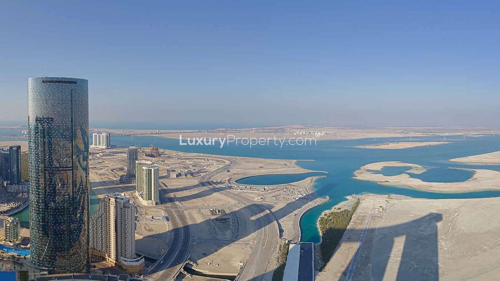Luxurious indoor pool in 5-bedroom penthouse, Gate Tower, Shams Abu Dhabi, Al Reem Island