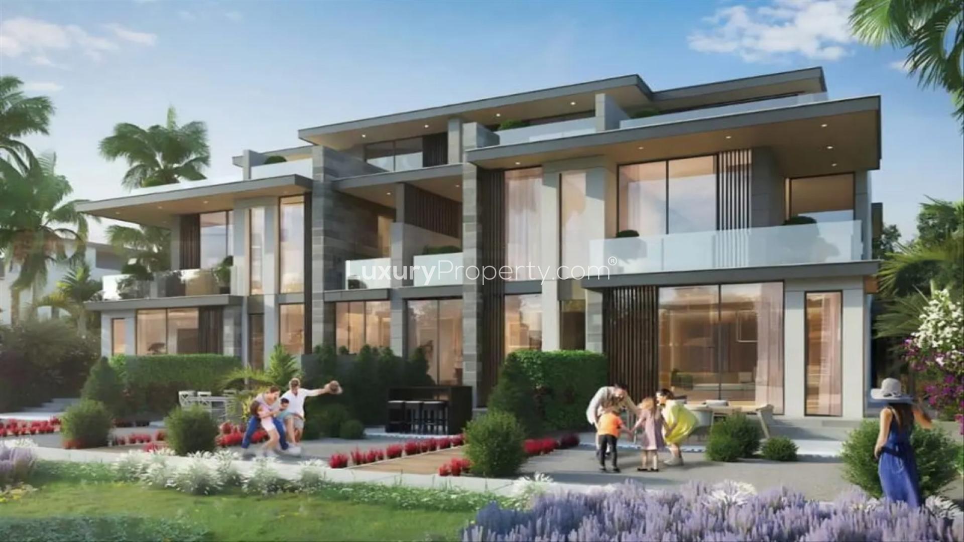 Luxurious 5-bedroom townhouse with pool in Damac Lagoons, Morocco by Damac for sale