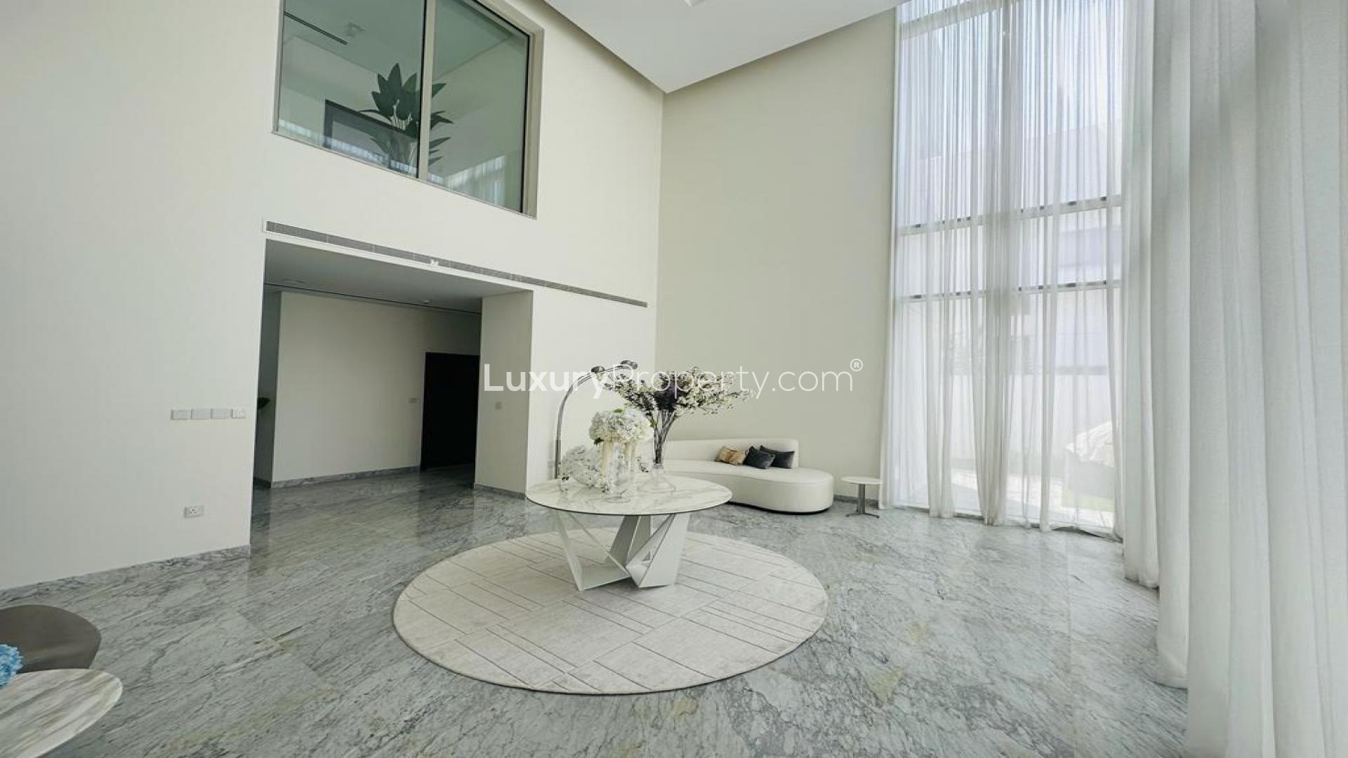 Luxurious living room in expansive villa, District One, Mohammed Bin Rashid City