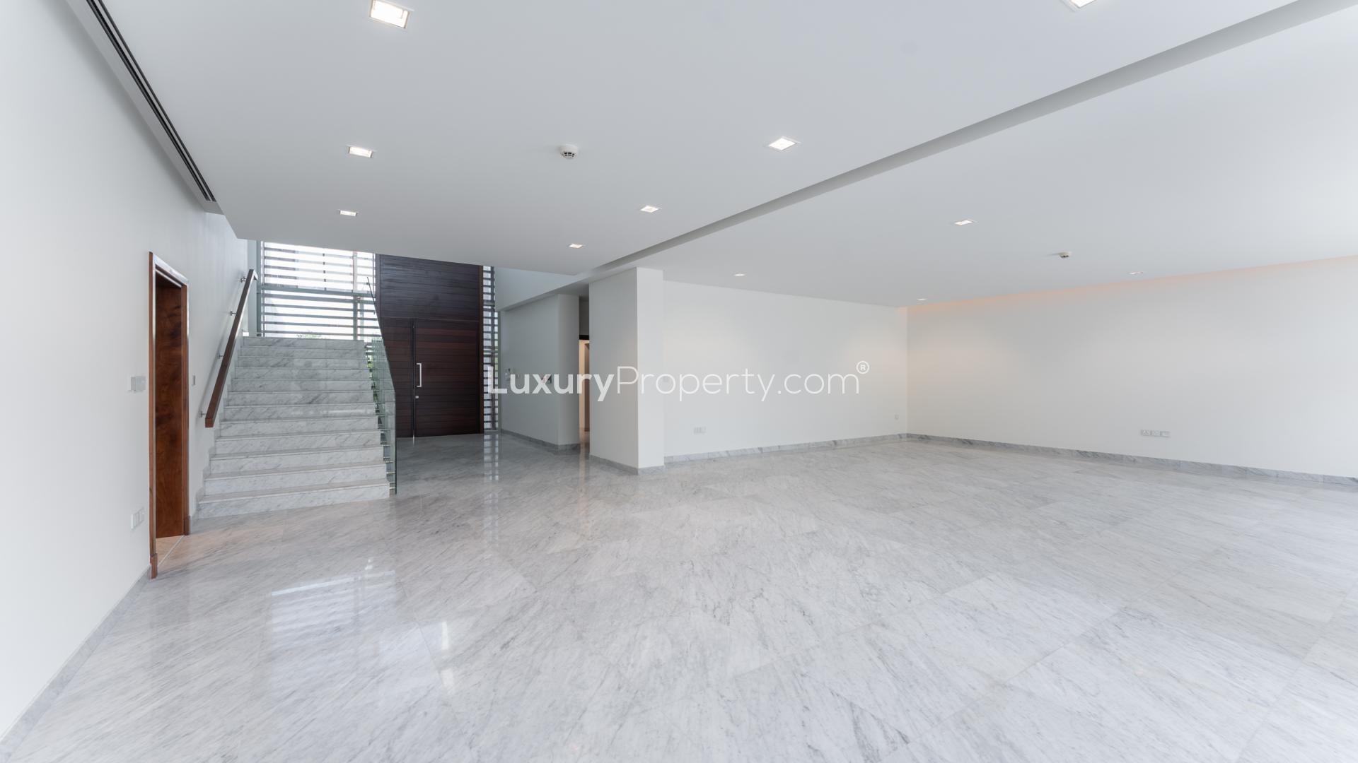 Modern villa with private pool in District One, Mohammed Bin Rashid City, available for rent