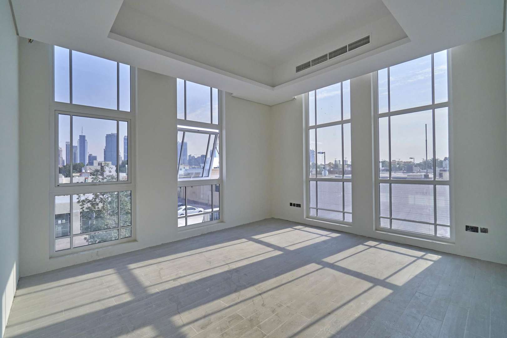 Contemporary 5-bedroom villa exterior in Al Wasl, Jumeirah, available for rent