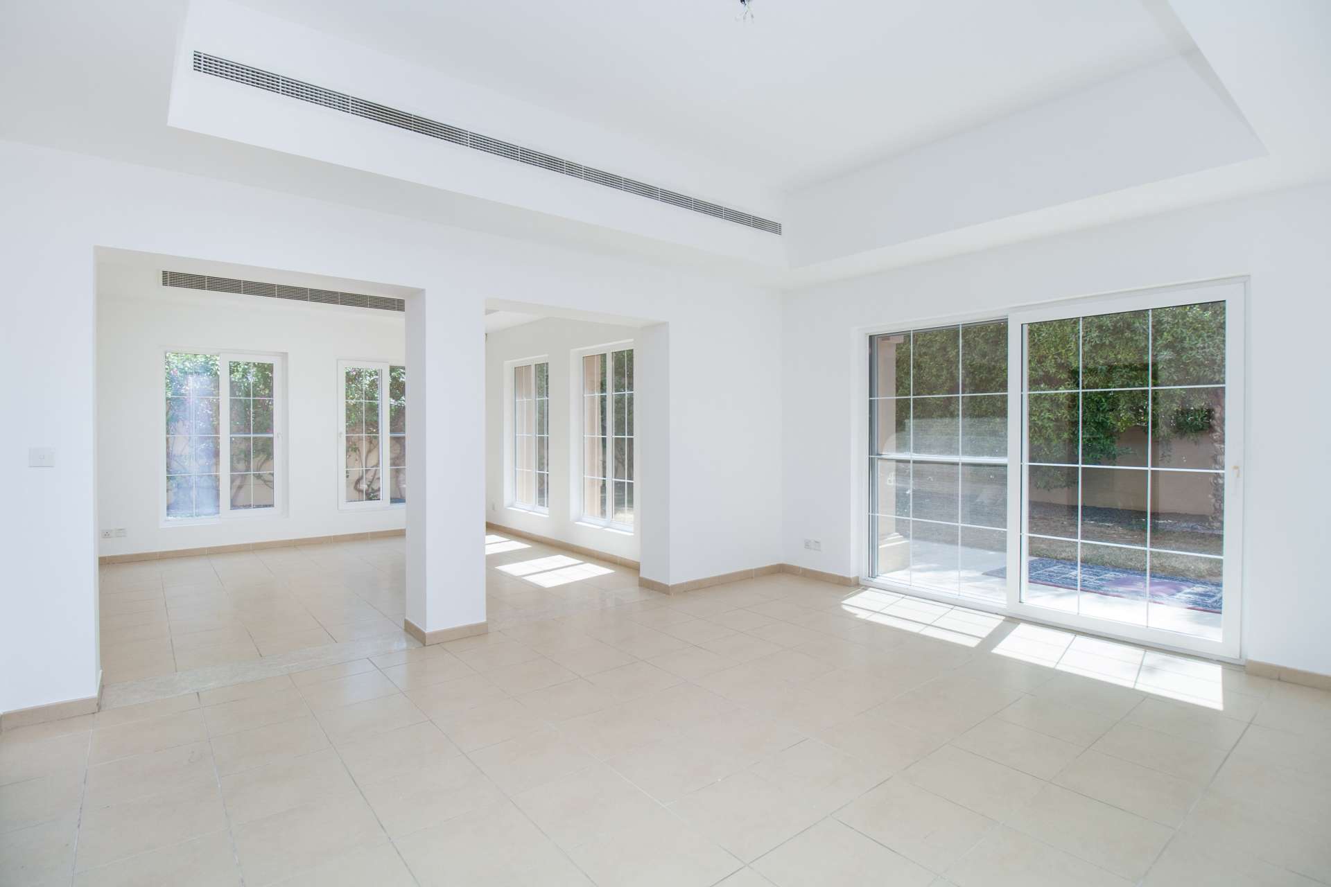 Spacious 5-bedroom C1 villa exterior in Alvorada, Arabian Ranches, available for rent