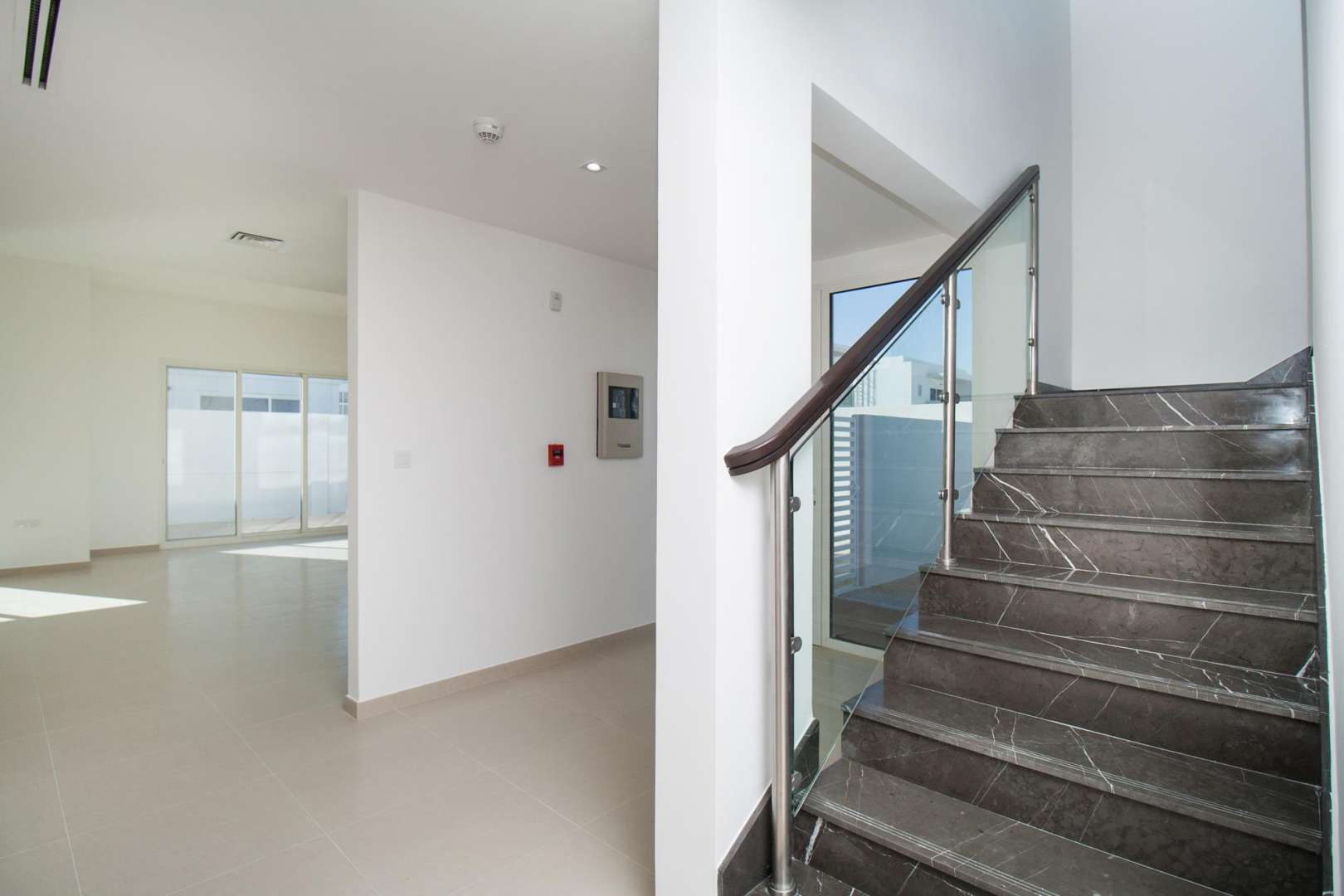 Beautiful 5-bedroom villa exterior in Arabella 3, Mudon, with desert view for rent