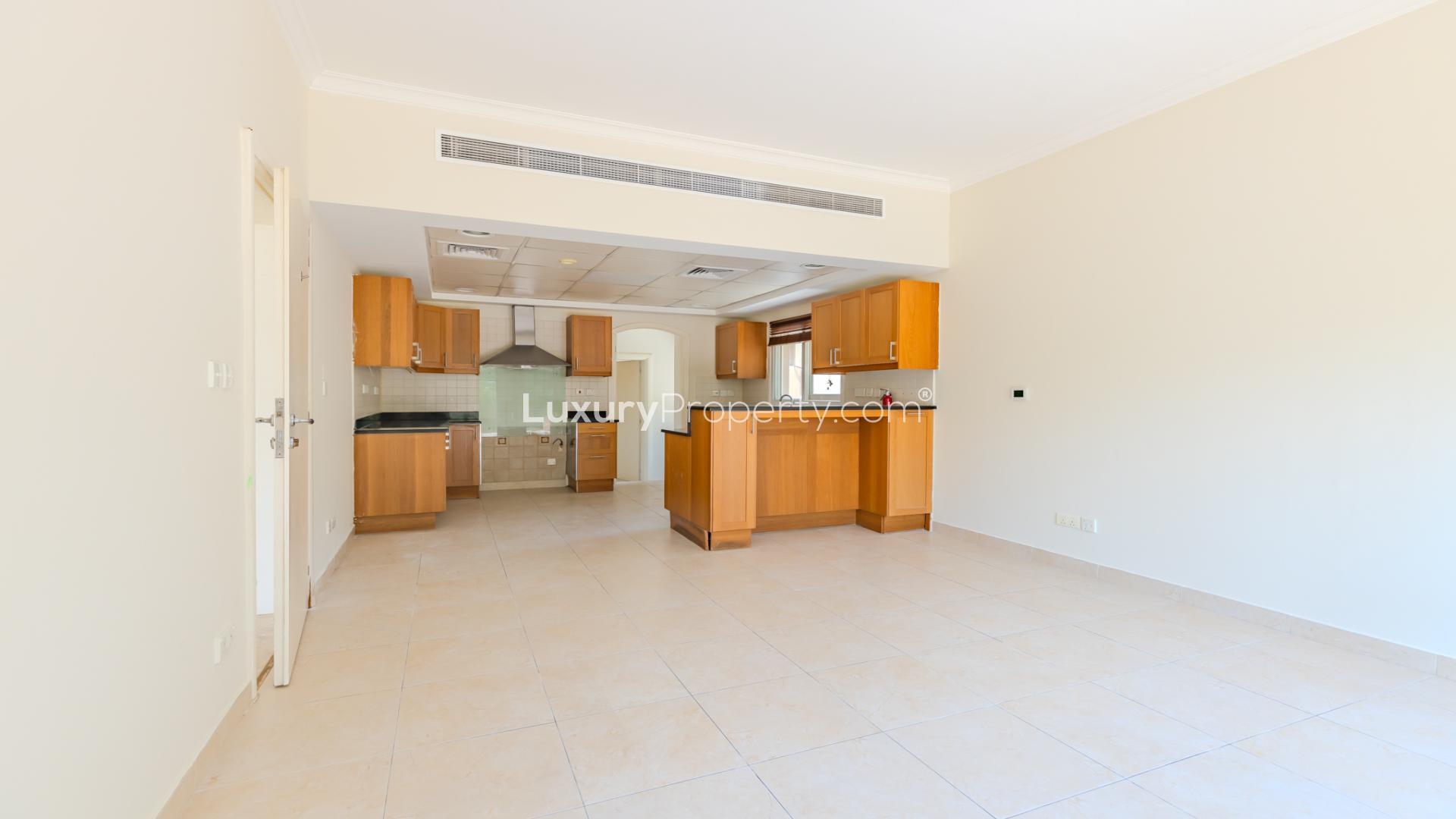 Spacious living area in modern 5-bed villa, Meadows 8, available for rent