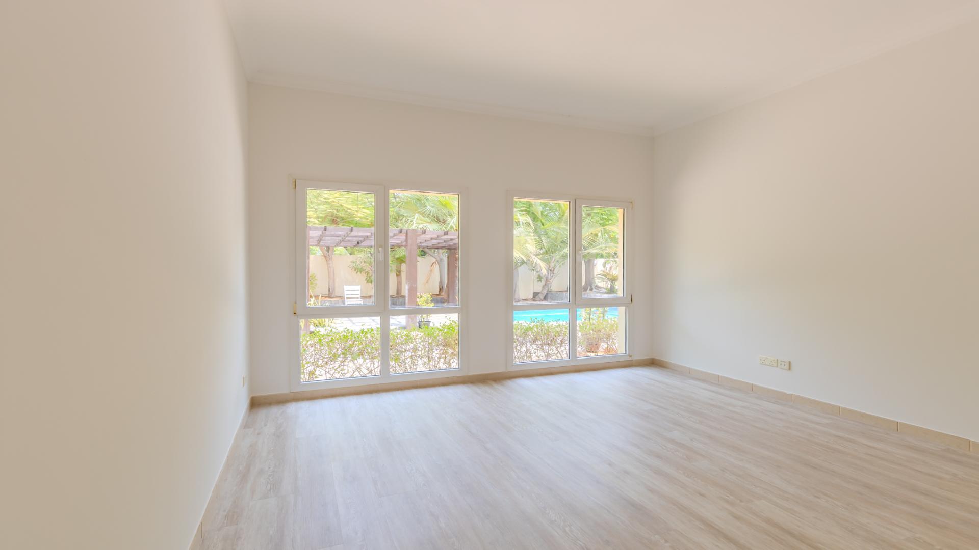 Modern kitchen in elegant five-bedroom villa, Meadows 6, available for rent