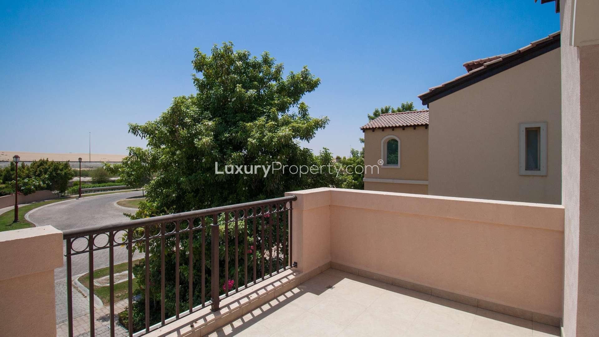 Beautiful upgraded villa with private pool, Jumeirah Golf Estates, Fire community, for rent