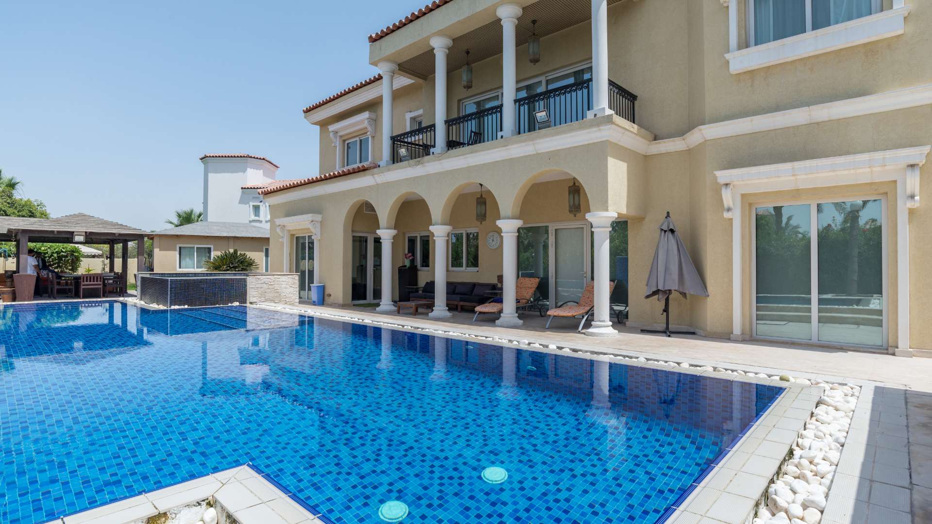 Stunning villa with private pool in Green Community West, available for rent