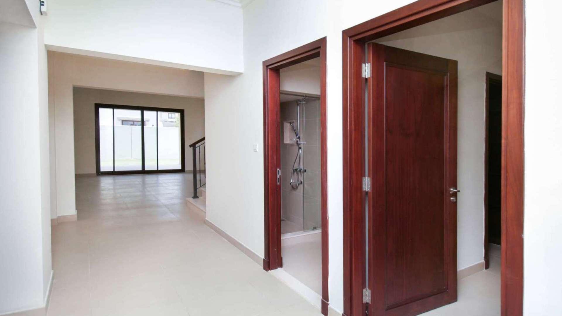 Balcony view of Lila villa in Arabian Ranches 2, perfect family rental property