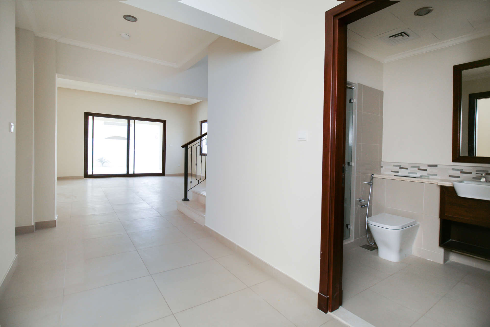 Large 5-bedroom villa exterior in Lila, Arabian Ranches 2, available for rent