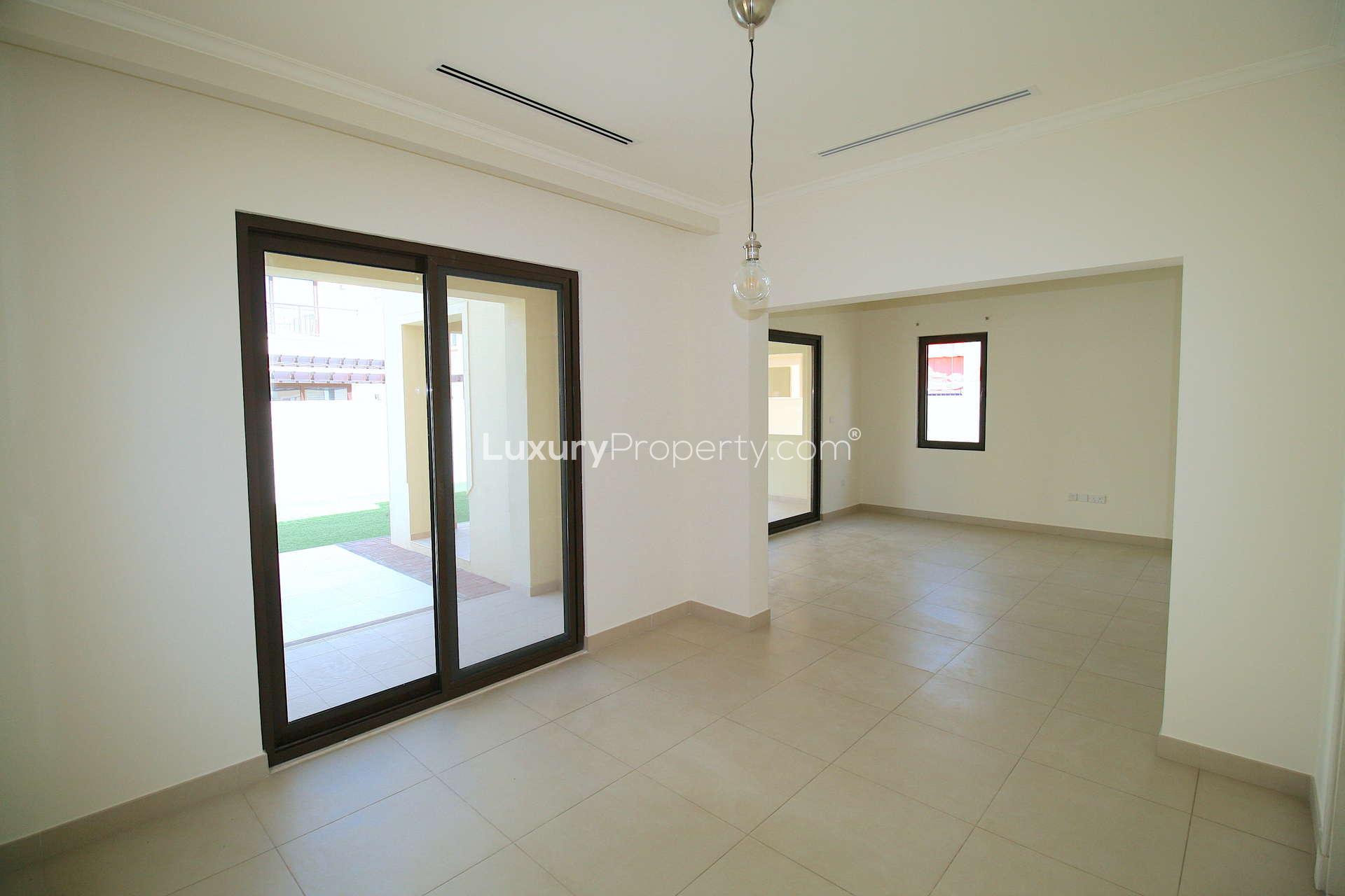 N/A,Bright room with sliding glass doors in Arabian Ranches 2 villa, Lila sub-community
