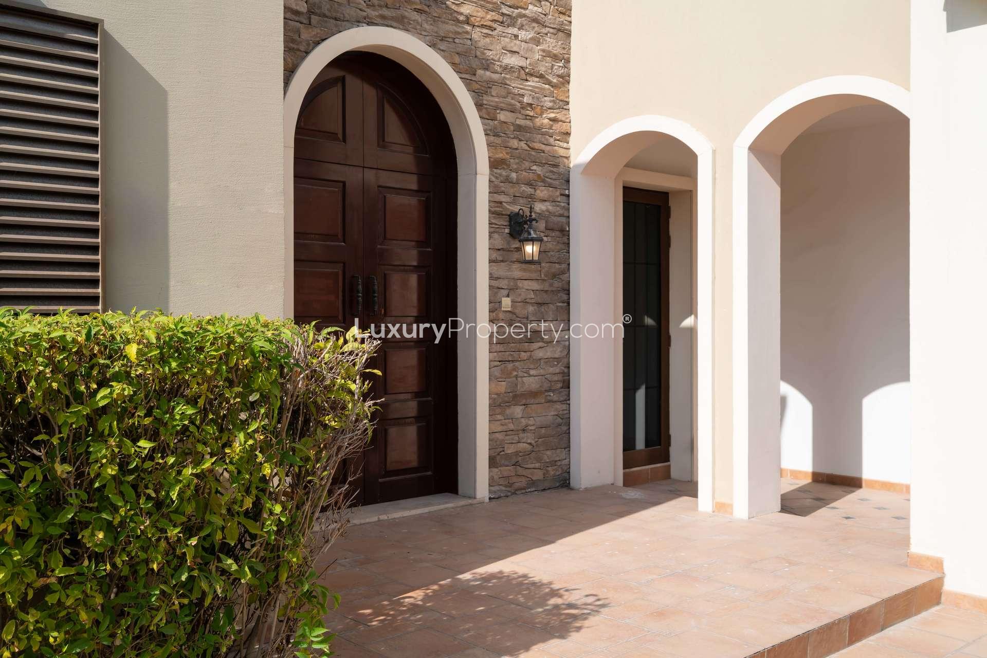 Spacious interior of 5-bedroom villa in Lime Tree Valley, Jumeirah Golf Estates, for rent