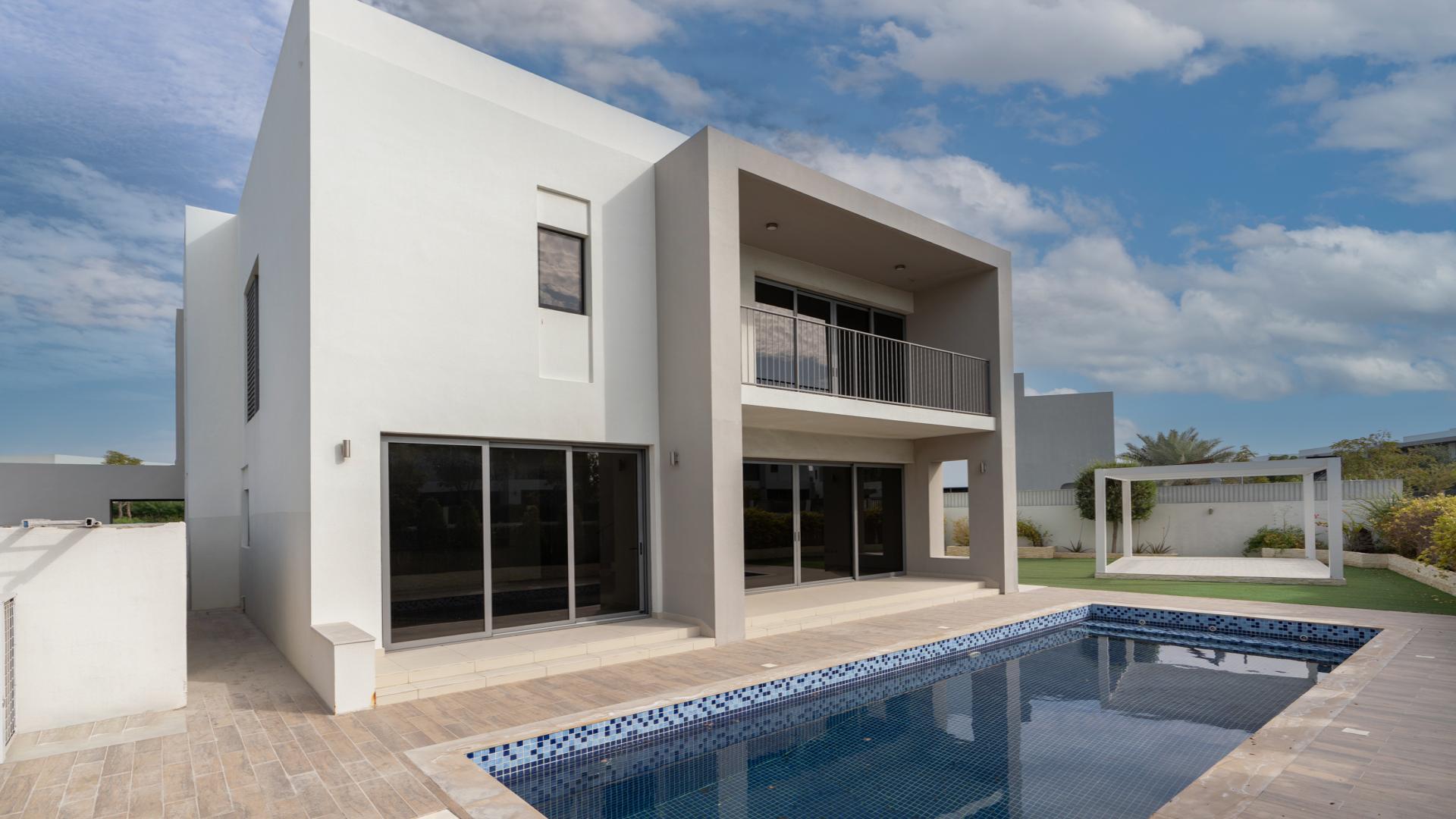 Interior view of upgraded villa with private pool, Sidra Villas, Dubai Hills Estate