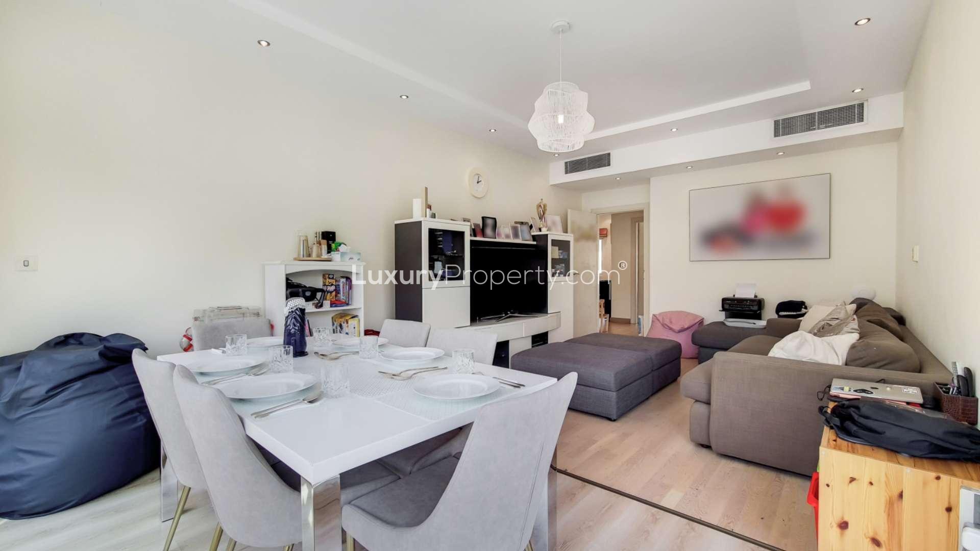 Elegant dining area in fully upgraded Meadows 2 villa with modern decor and natural light