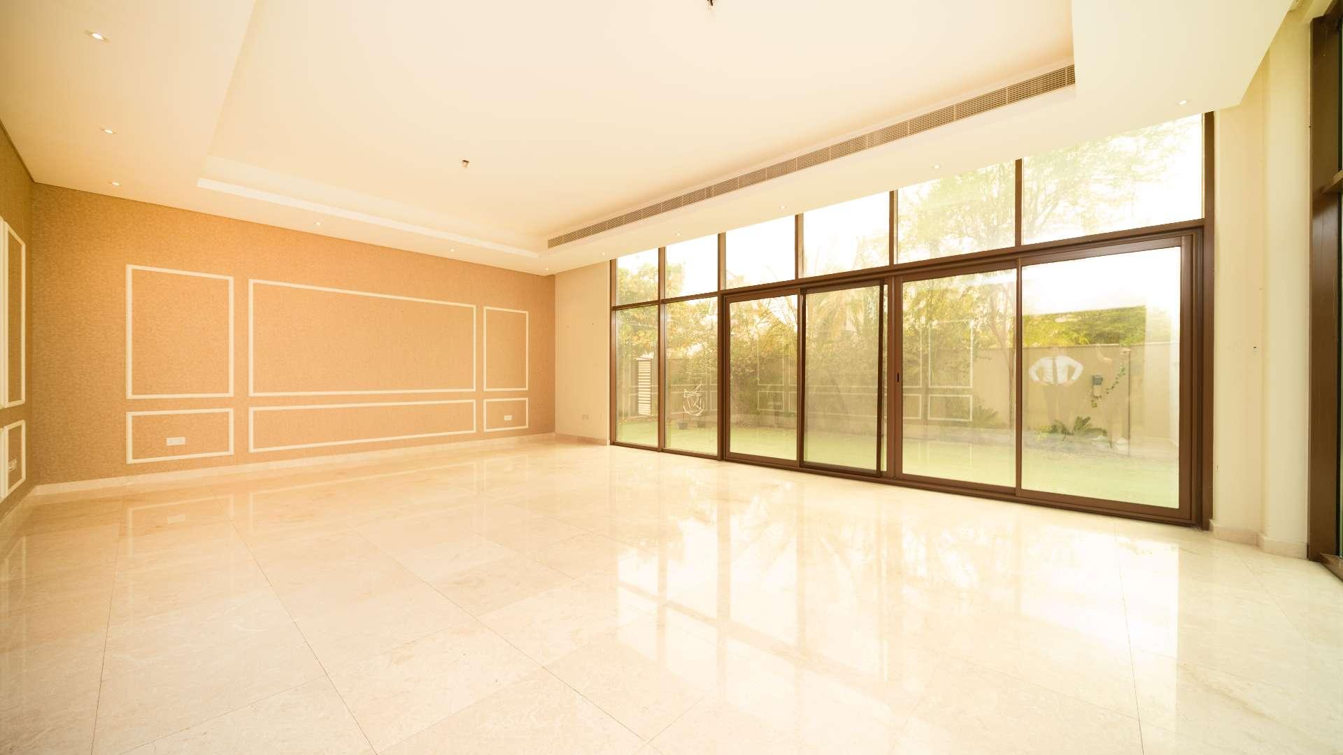 Stunning 5-bedroom villa exterior with garden in Meydan Gated Community, Millennium Estates