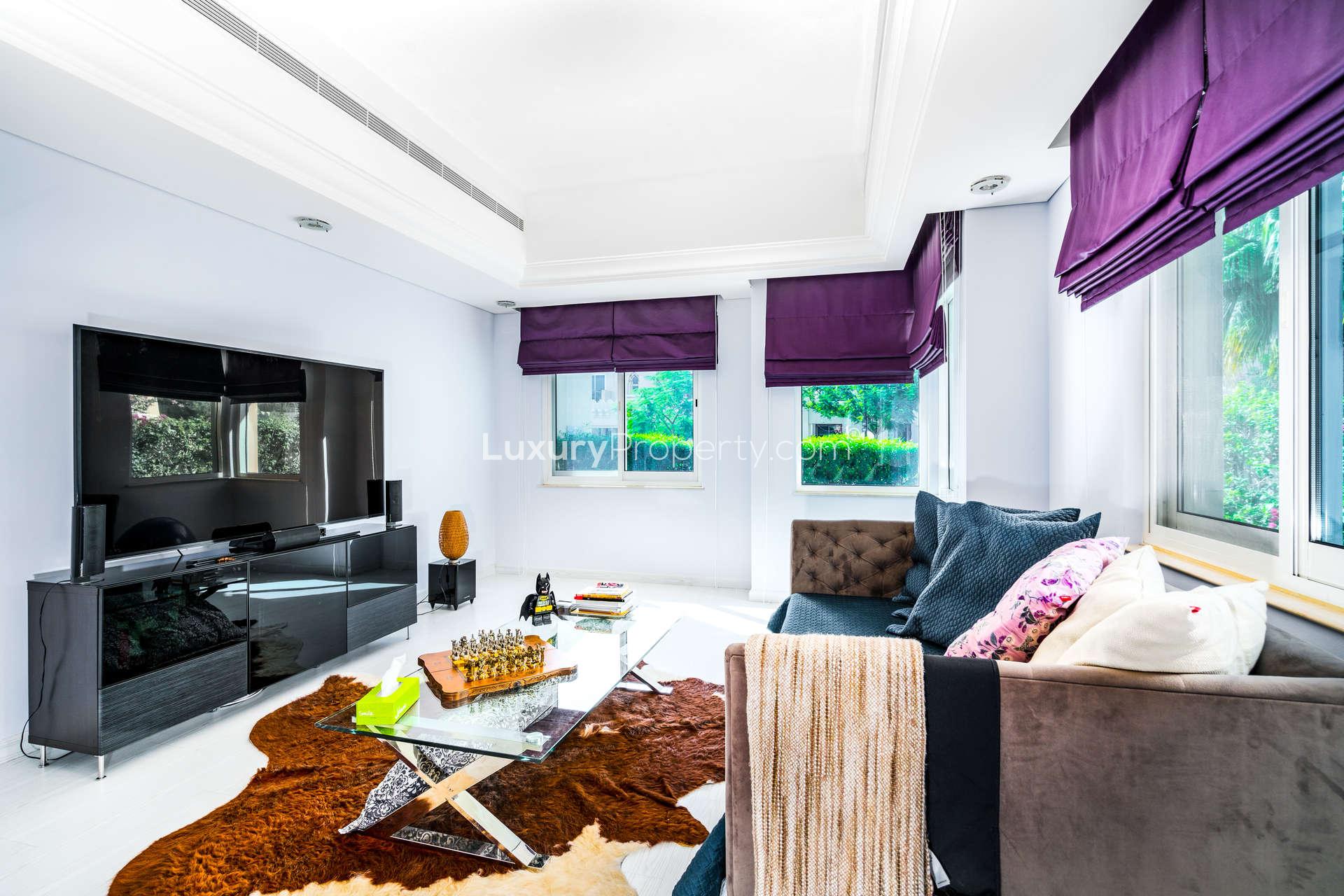 Spacious bathroom entry in upgraded 5-bedroom villa, Victory Heights, Dubai