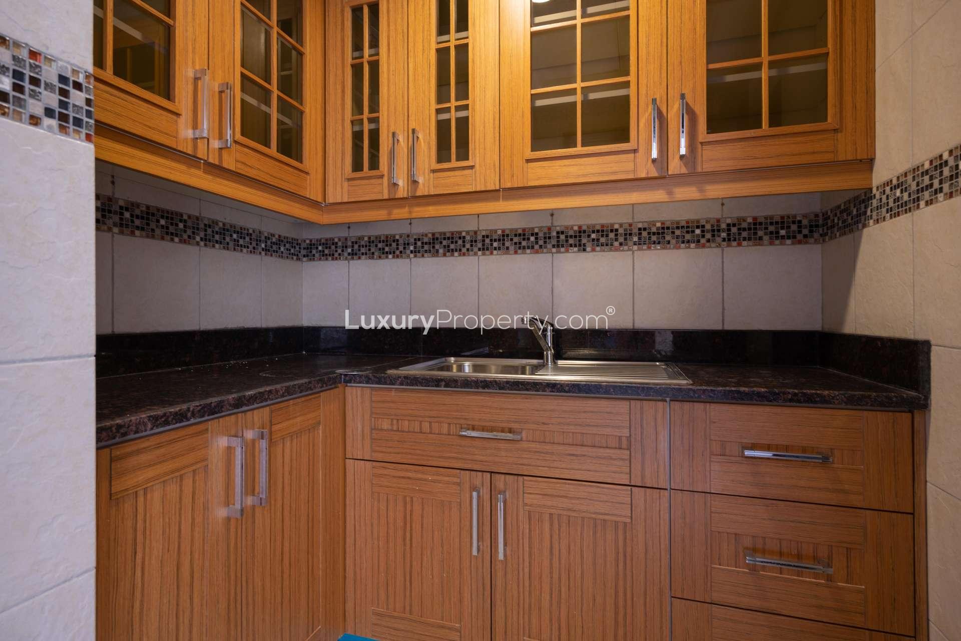 Luxury kitchen in 5-bedroom villa, Orange Lake, Jumeirah Golf Estates, modern design