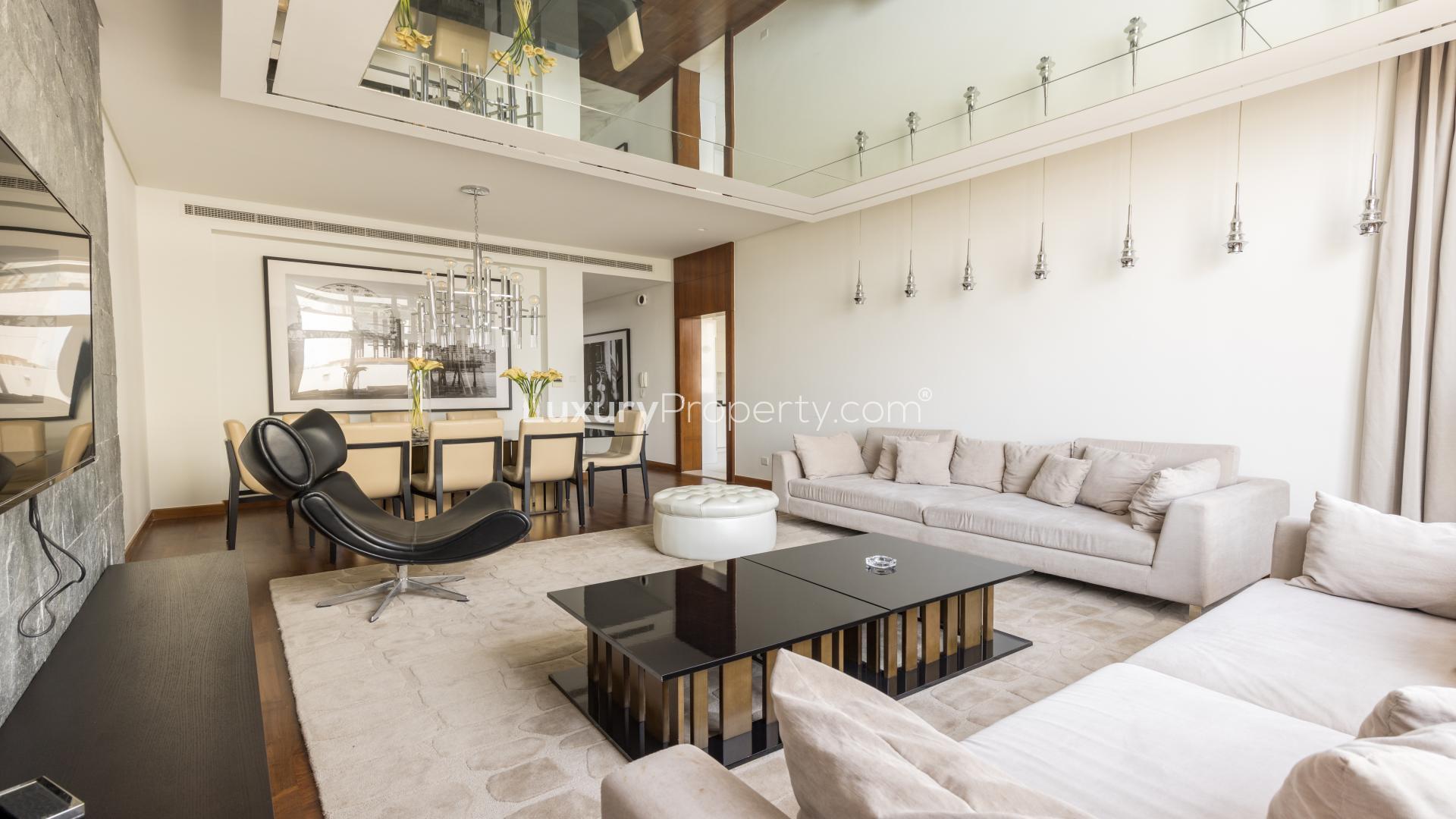 Furnished corner villa with modern design in Picadilly Green, Damac Hills, available for rent