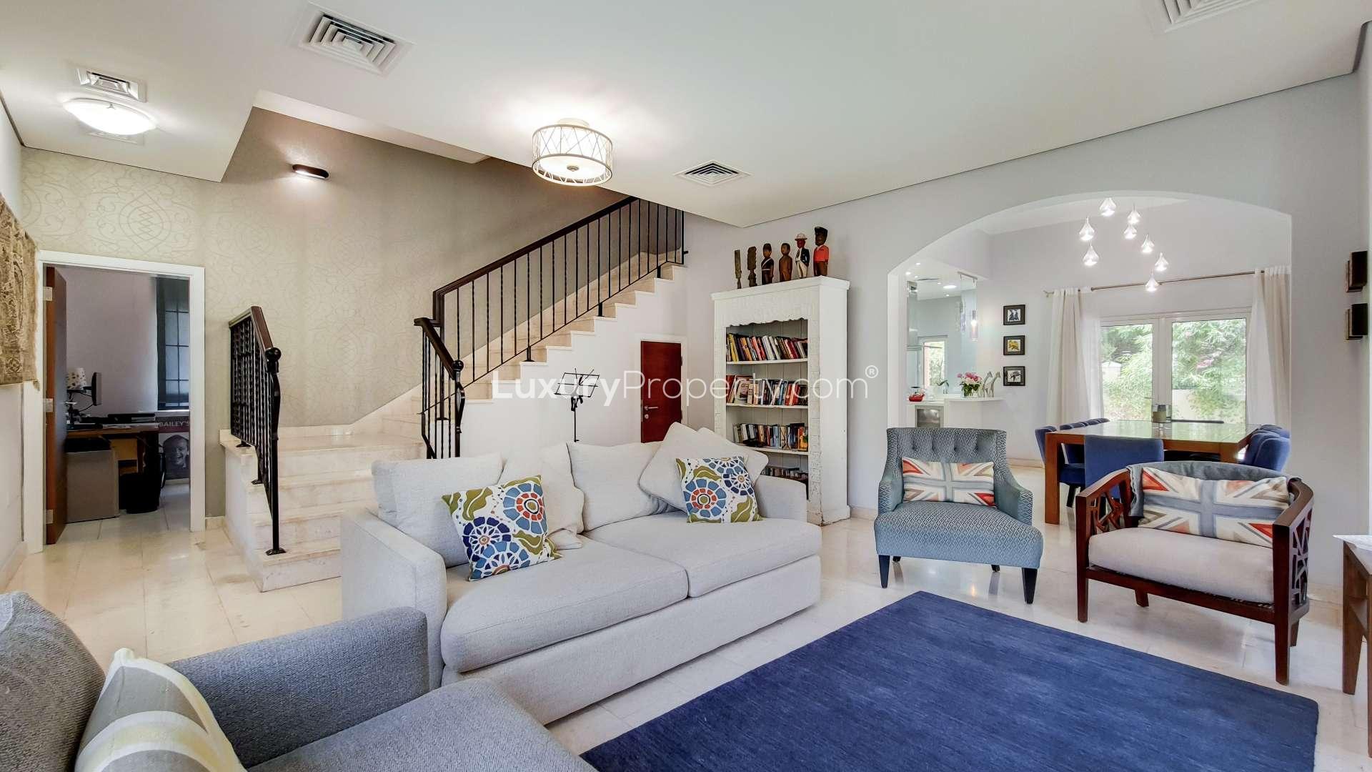 Fully furnished villa with private pool in Ponderosa, The Villa community, available for rent