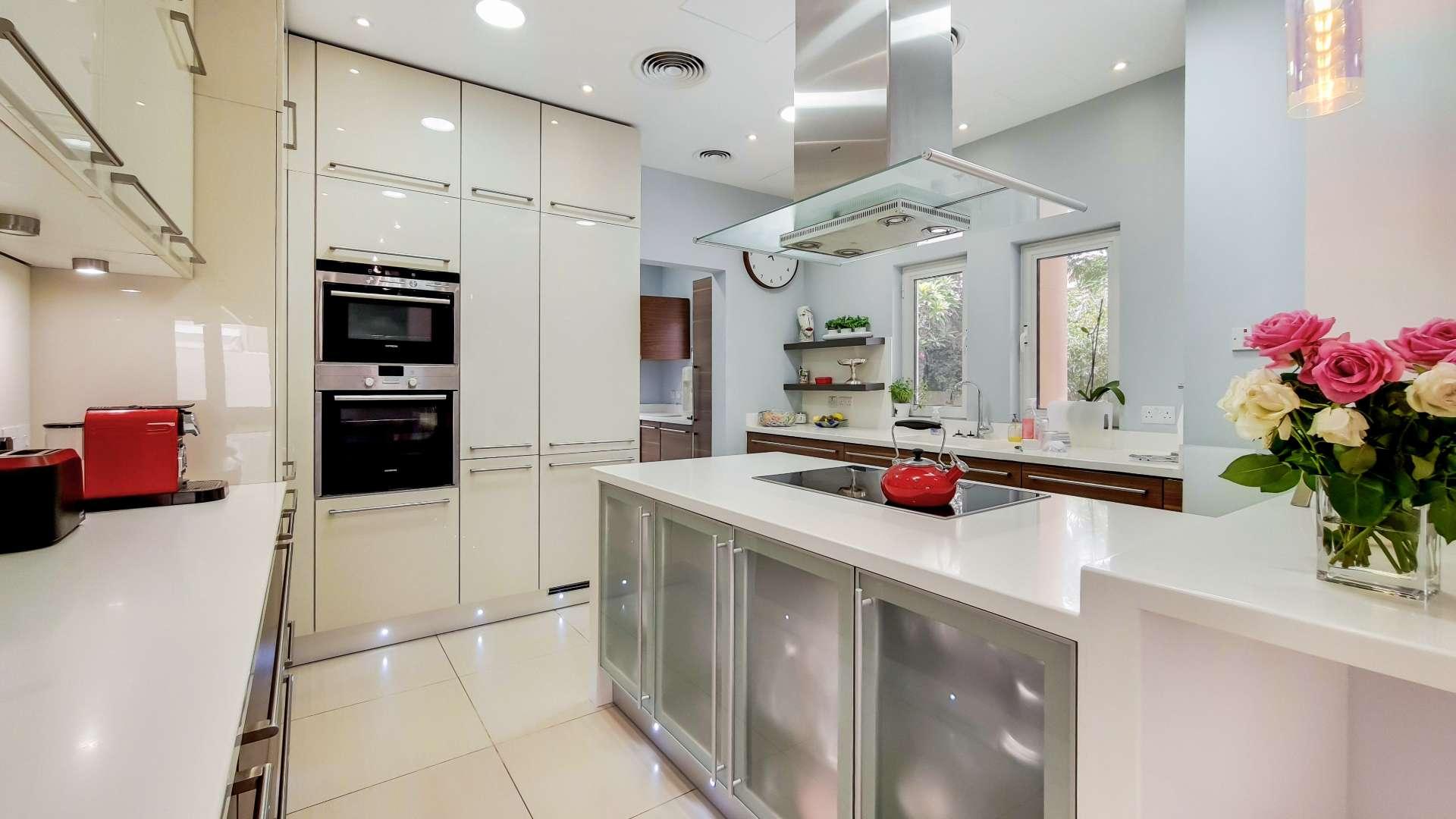 Spacious terrace view of Ponderosa villa community, ideal for family living in The Villa