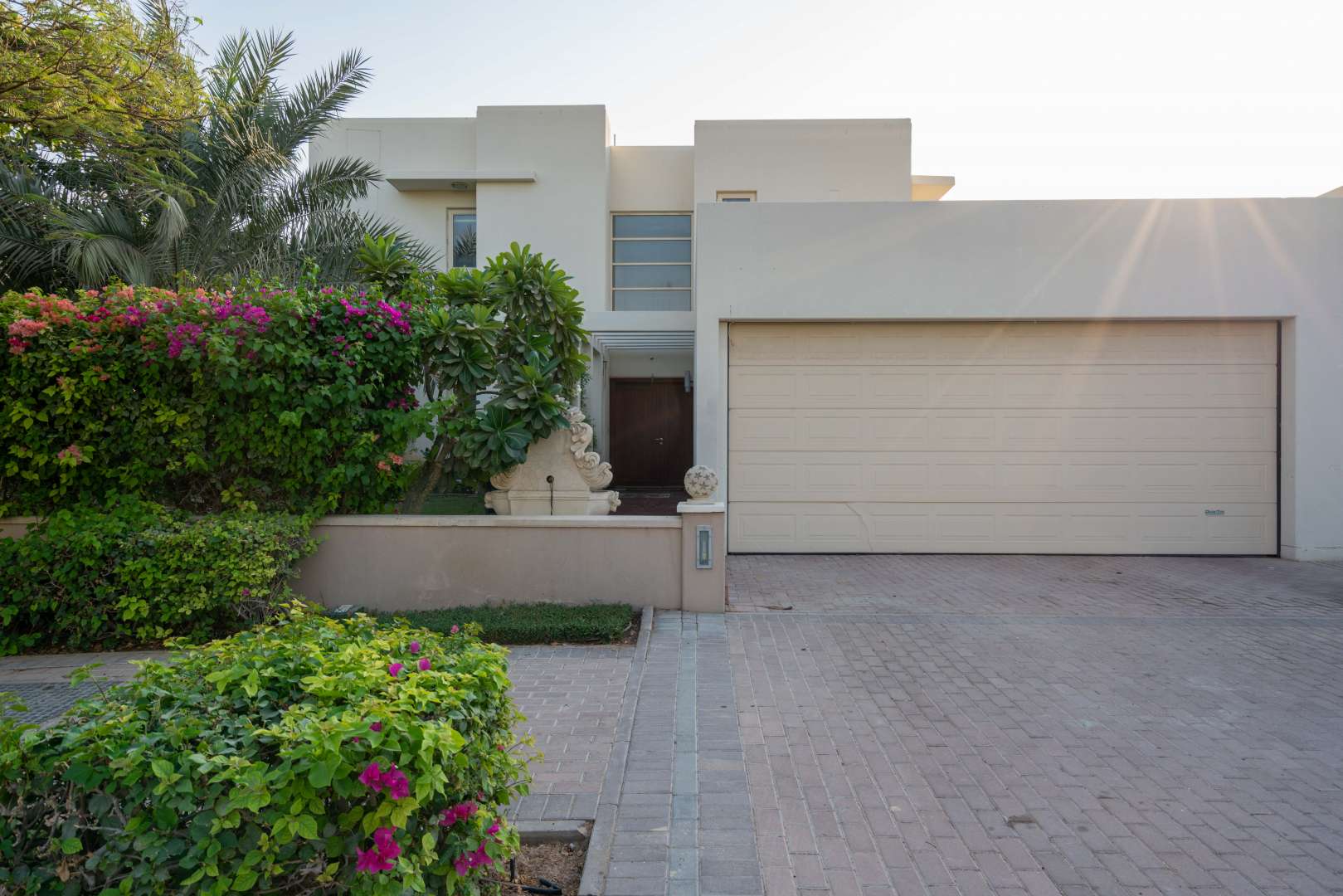 Balcony view of garden in Type 3 Villa, Saheel 1, Arabian Ranches for rent