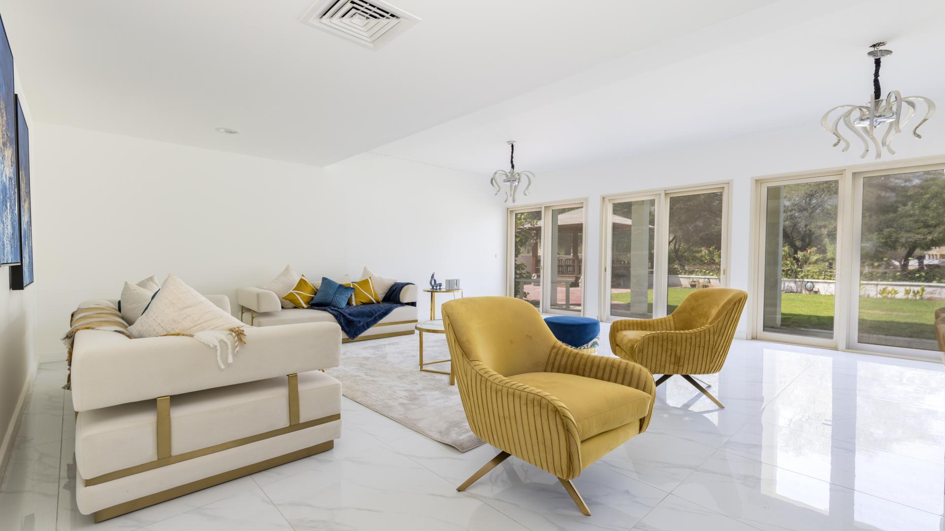 Exterior view of 5-bedroom villa for rent in Saheel 1, Arabian Ranches