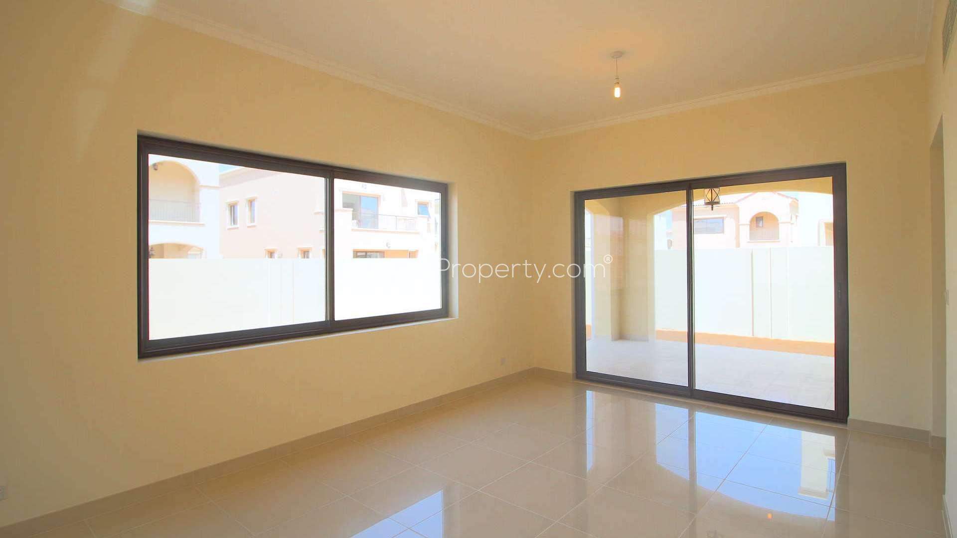 Six-bedroom villa exterior in Samara, Arabian Ranches 2, available for rent