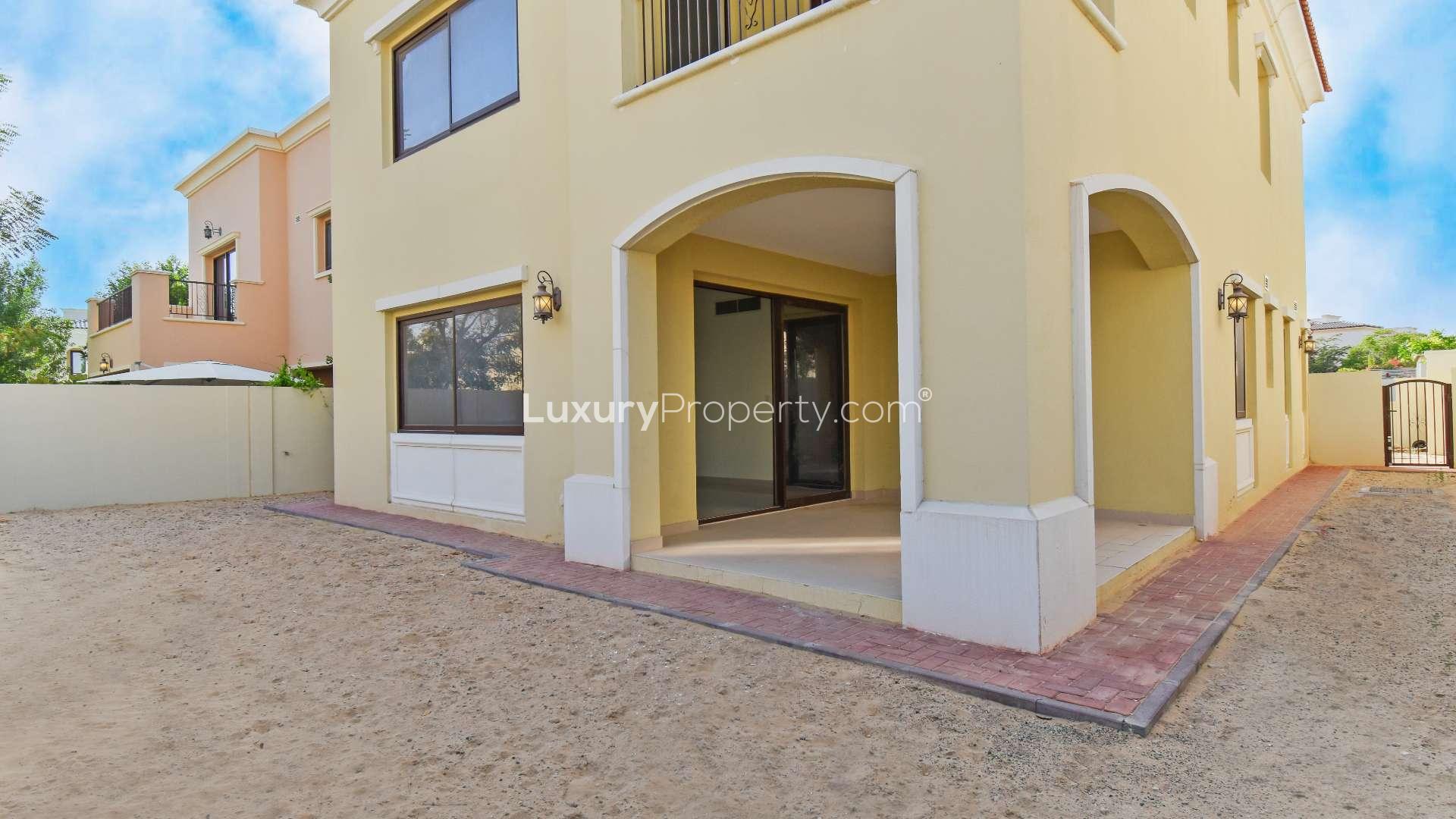 Exterior view of 5-bedroom villa in Samara, Arabian Ranches 2 for rent