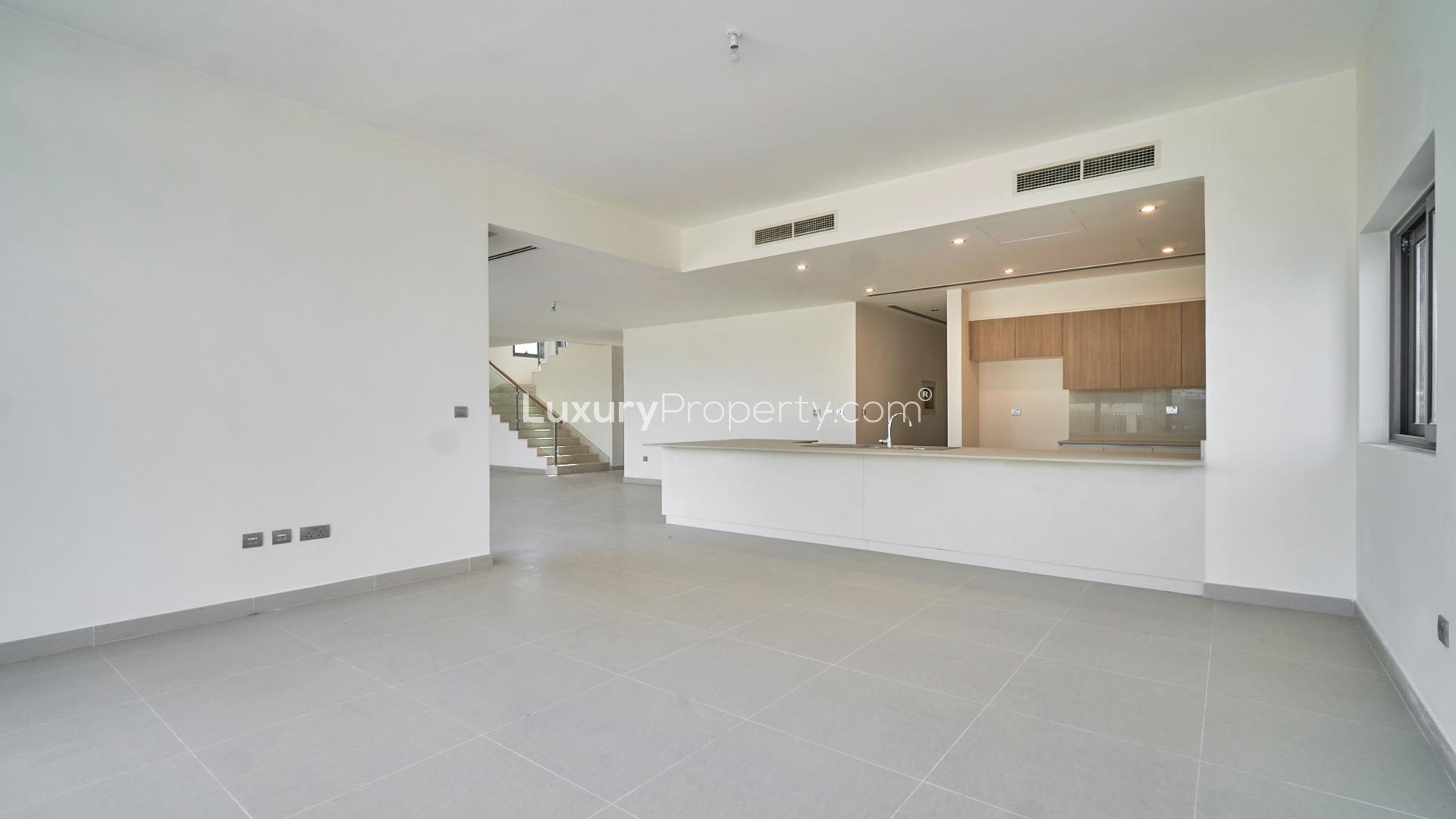 Corner plot villa with landscaped garden in Sidra Villas, Dubai Hills Estate for rent