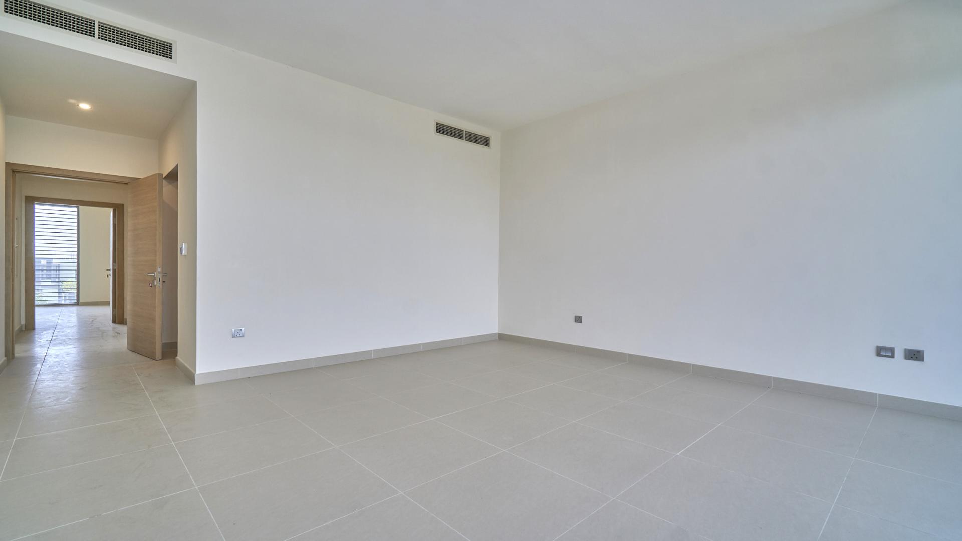 Modern Type 5 Villa exterior in Sidra 1, Dubai Hills Estate, available for rent