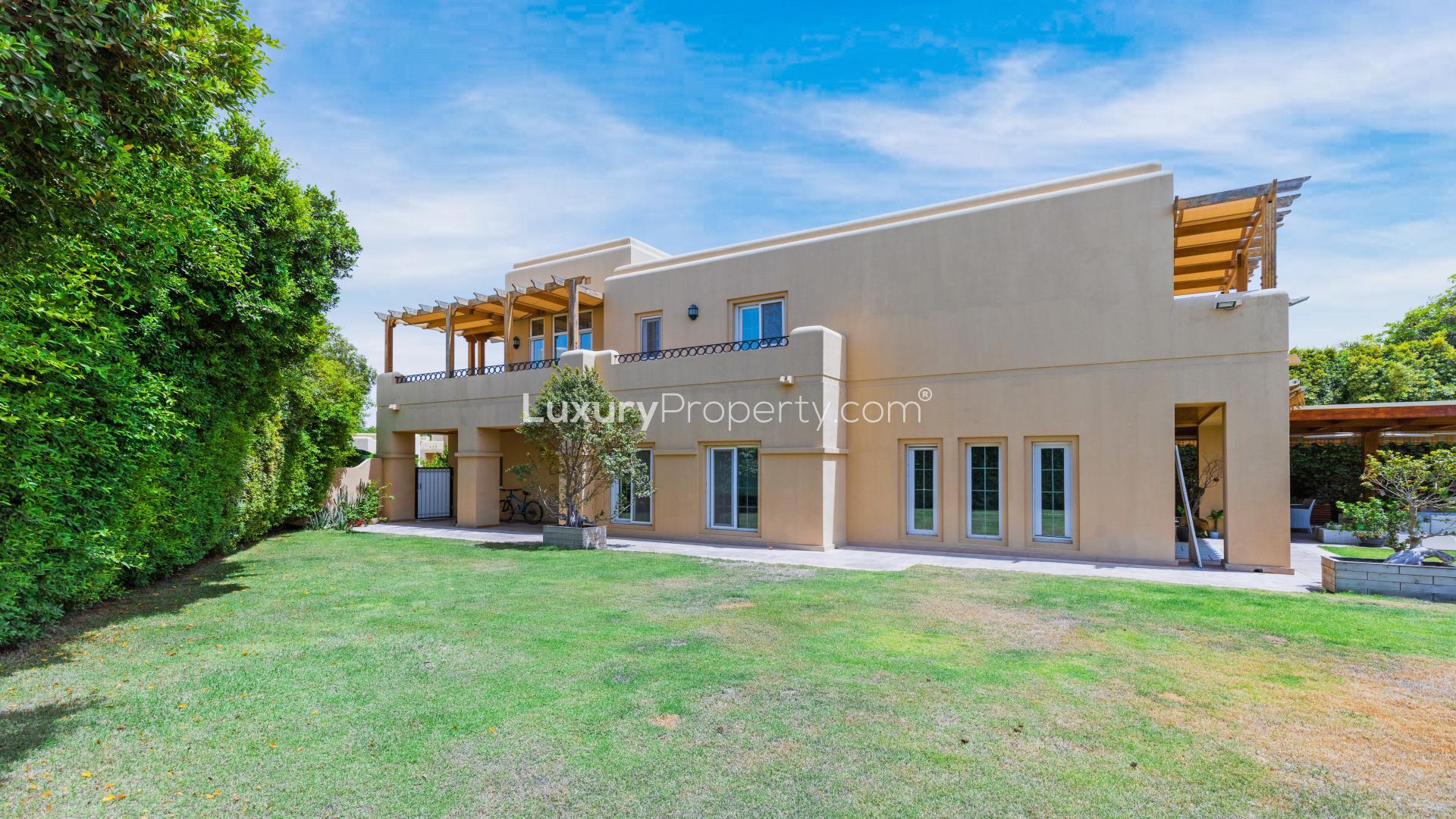 Fully upgraded five-bedroom villa with private pool in Terra Nova, Arabian Ranches for rent