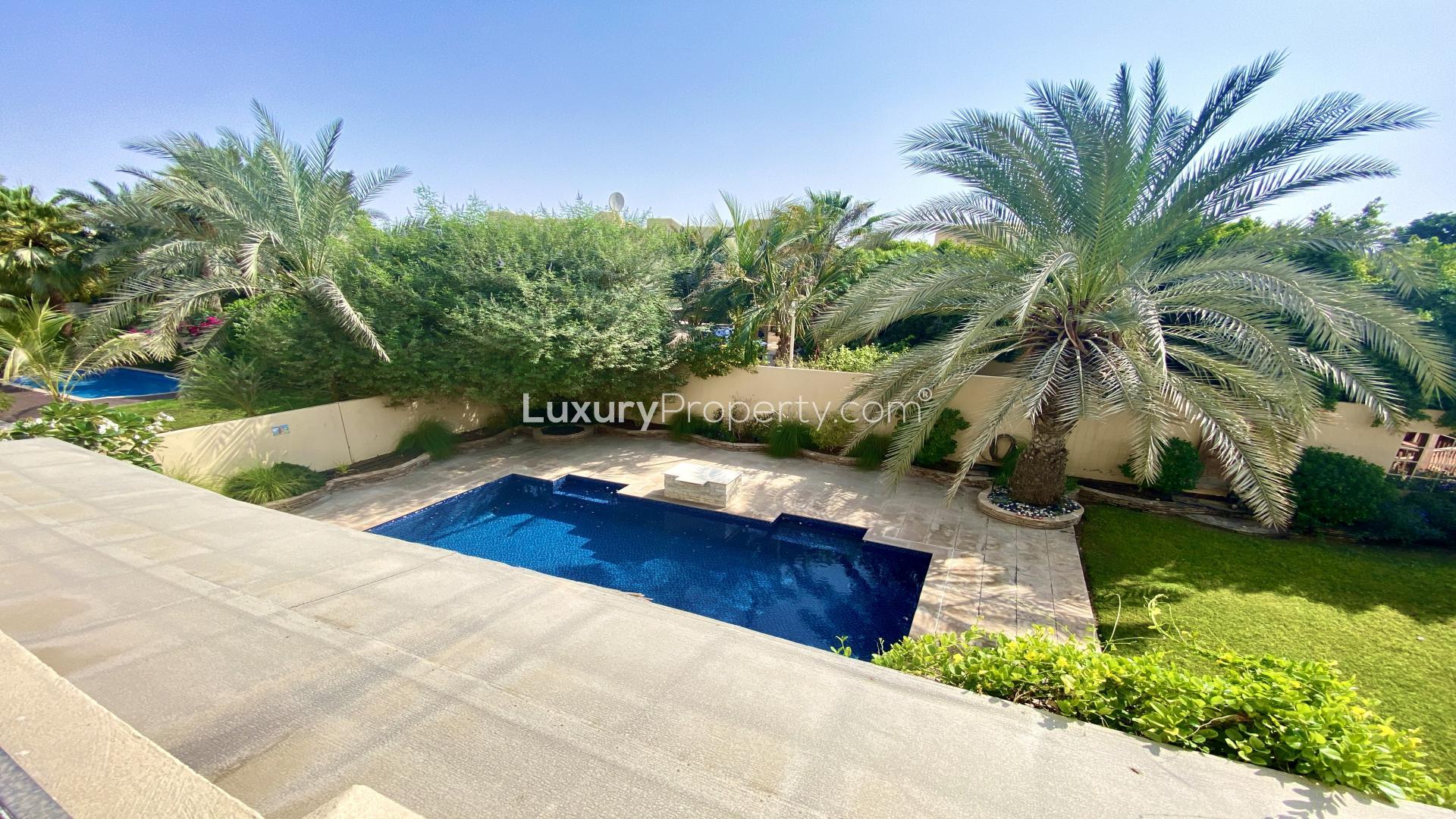 "Spacious villa with landscaped garden and pool in Terra Nova, Arabian Ranches, for rent.",Upgraded villa with landscaped garden and pool in Terra Nova, Arabian Ranches for rent