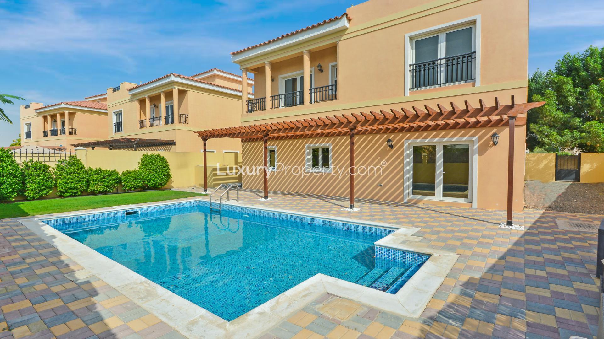 5-bedroom villa with private pool in The Aldea, Villa Community for rent