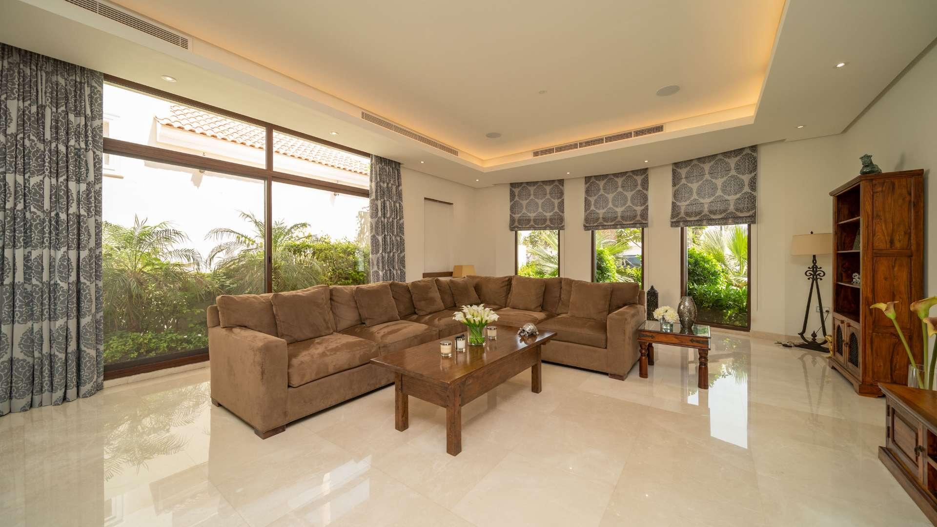 Exterior view of 5-bedroom villa in Jumeirah Golf Estates, Wildflower community