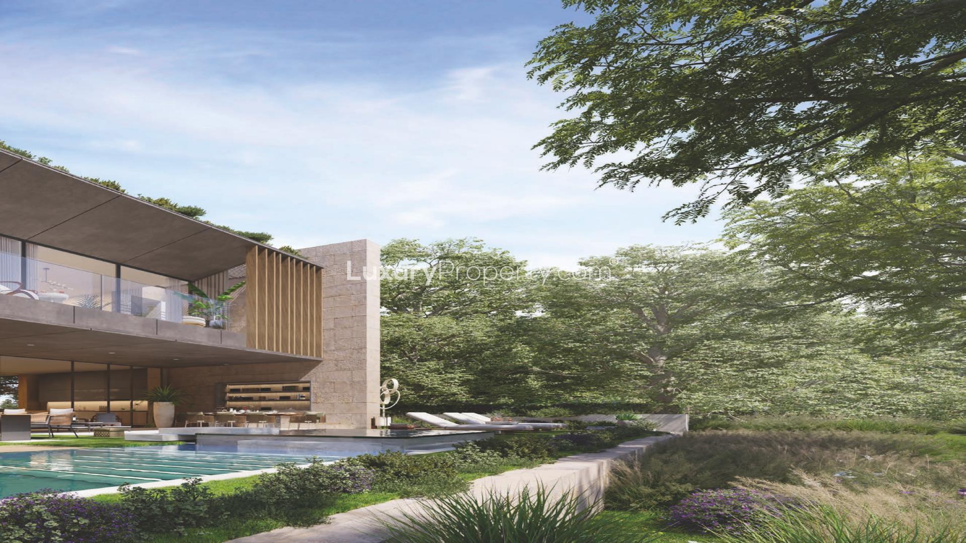 Luxurious 5-bedroom villa with pool in Serenity Mansions, Tilal Al Ghaf, for sale