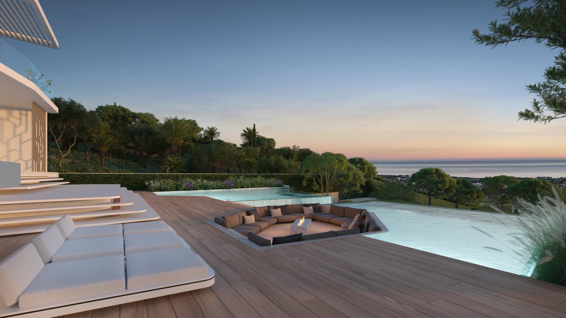 Luxury Zafiro Villa in Benahavís with pool and panoramic views, Costa del Sol