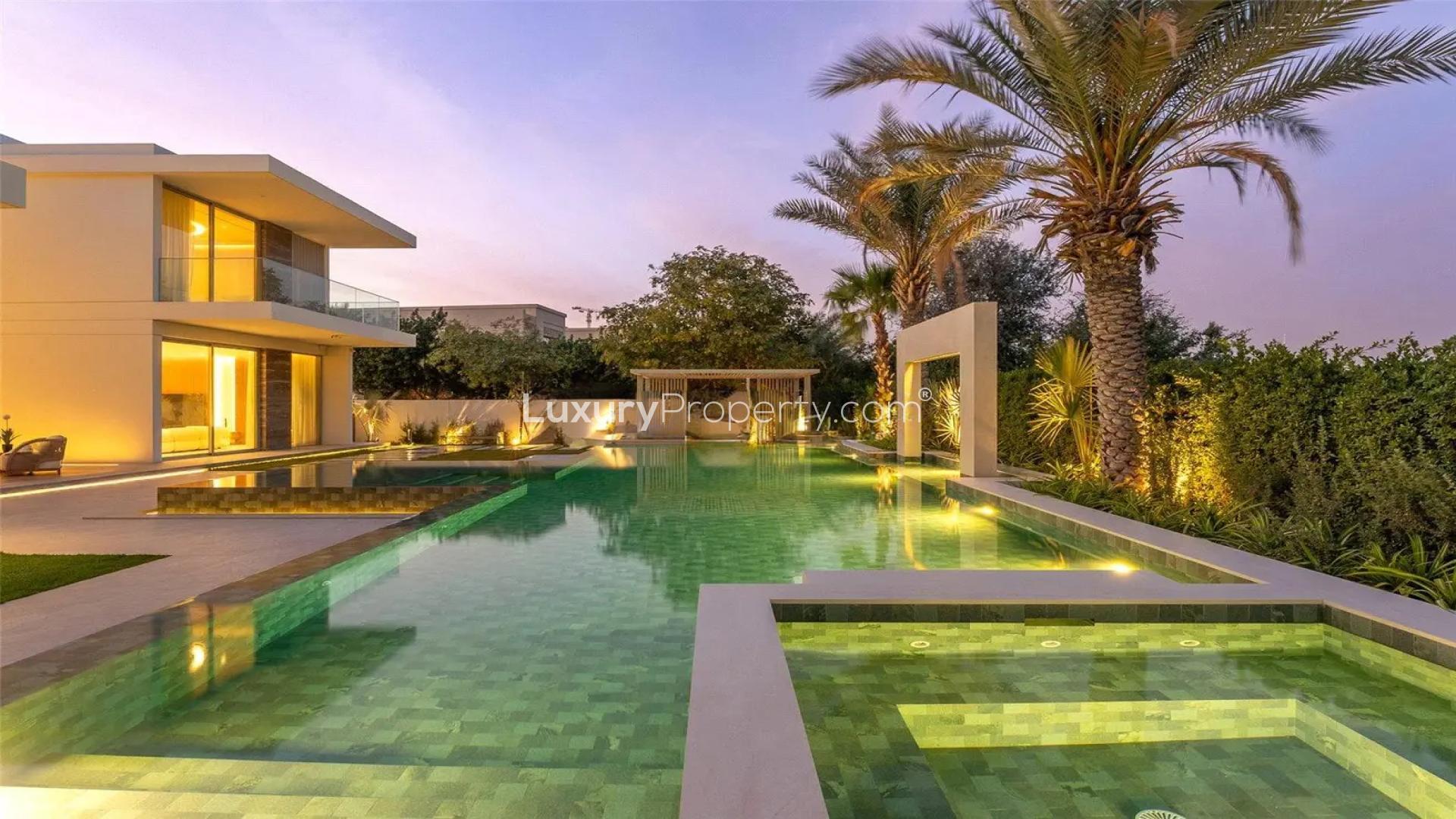 Exquisite remodeled villa with infinity pool in Dubai Hills Estate, Fairway Vistas for sale