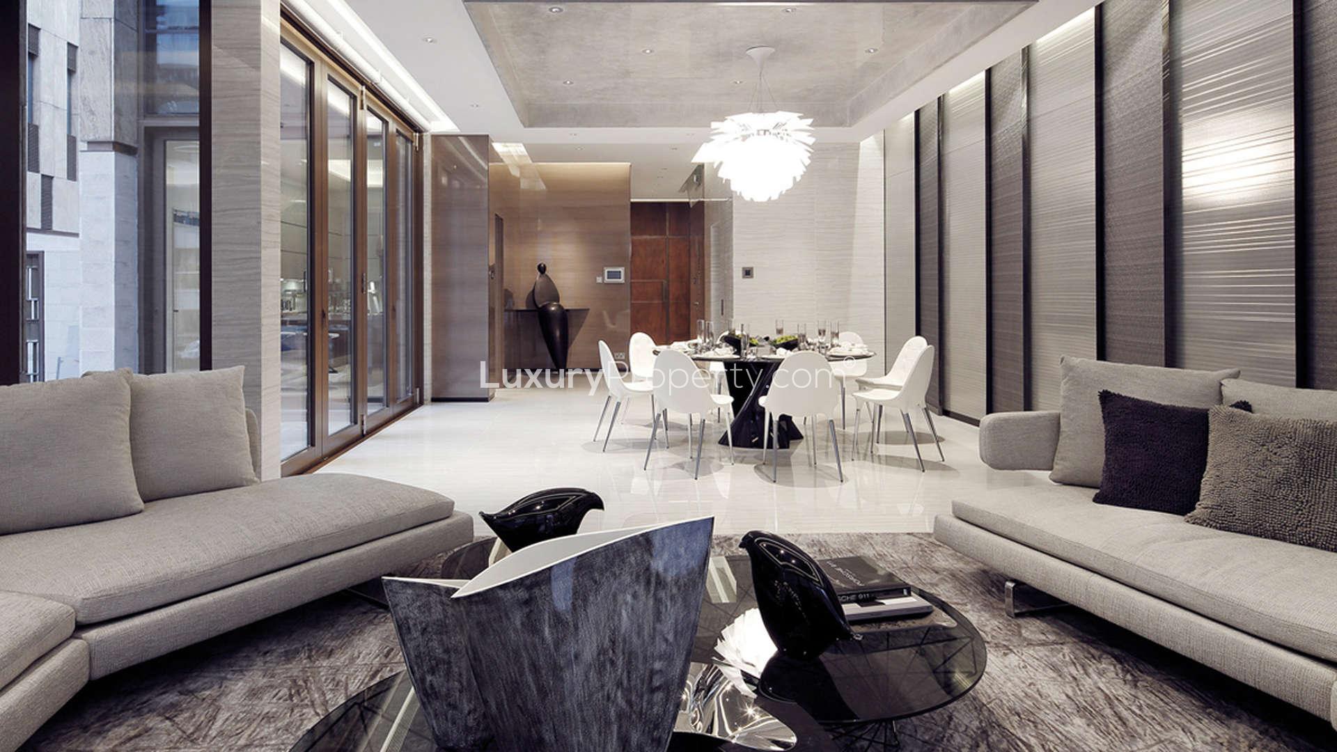 Luxurious dining area in five-bedroom villa, 23-39 Blue Pool Road, Happy Valley for sale