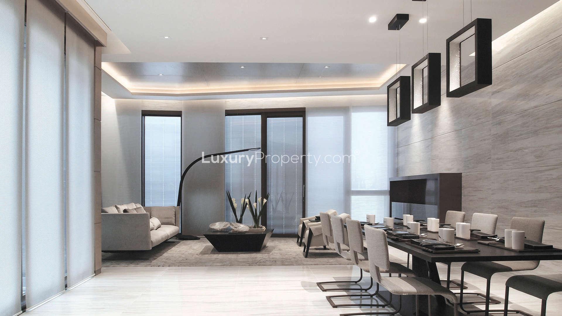 Luxurious villa living room with modern decor in Happy Valley, Blue Pool Road