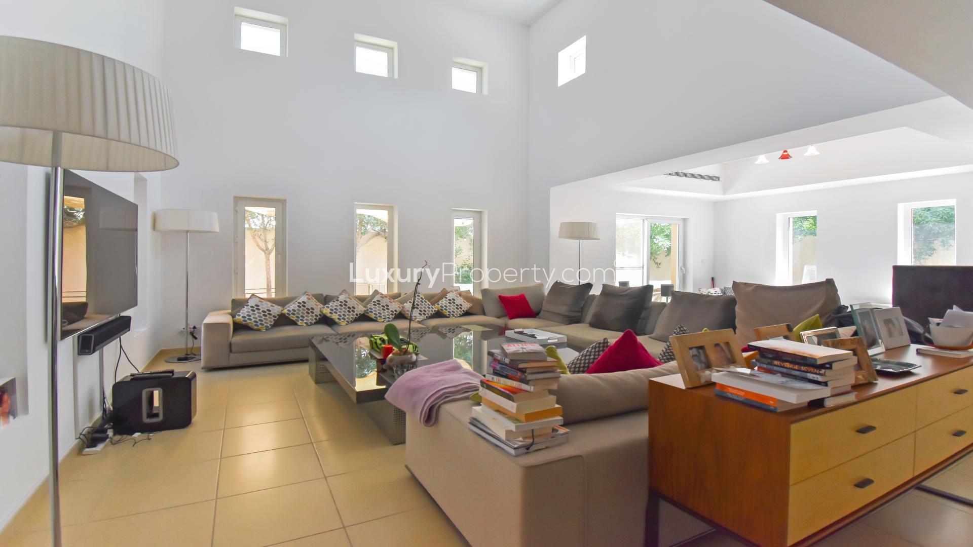 Stunning 5-bedroom villa exterior in Al Mahra, Arabian Ranches, for sale