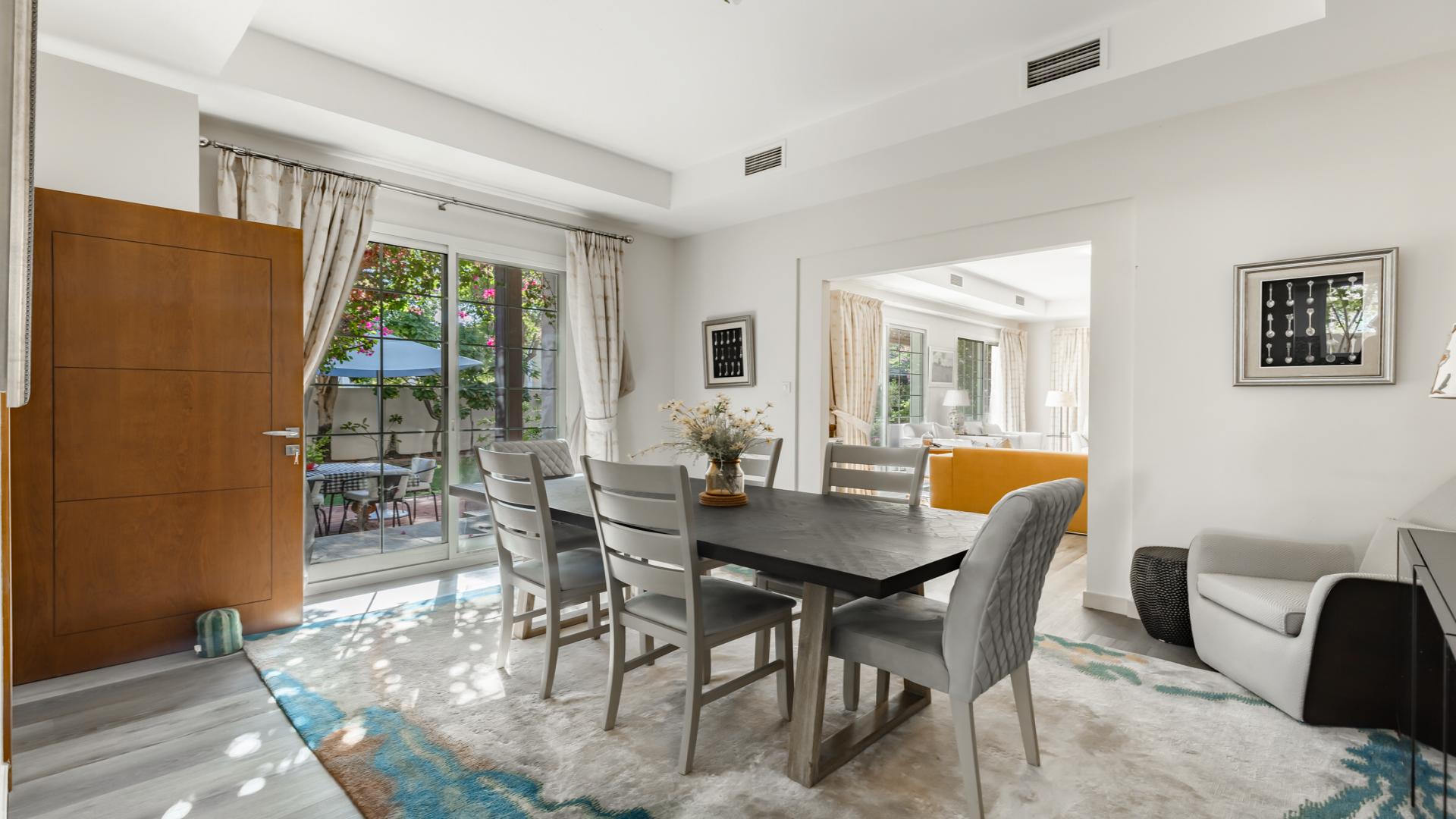 Living room in luxurious 5-bedroom villa for sale in Rahat, Mudon community