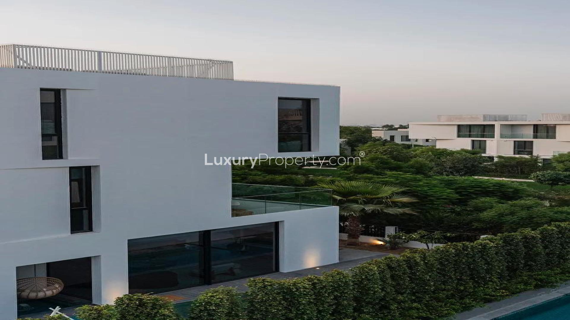 Luxury villa with private pool in Al Barari Villas, available for sale