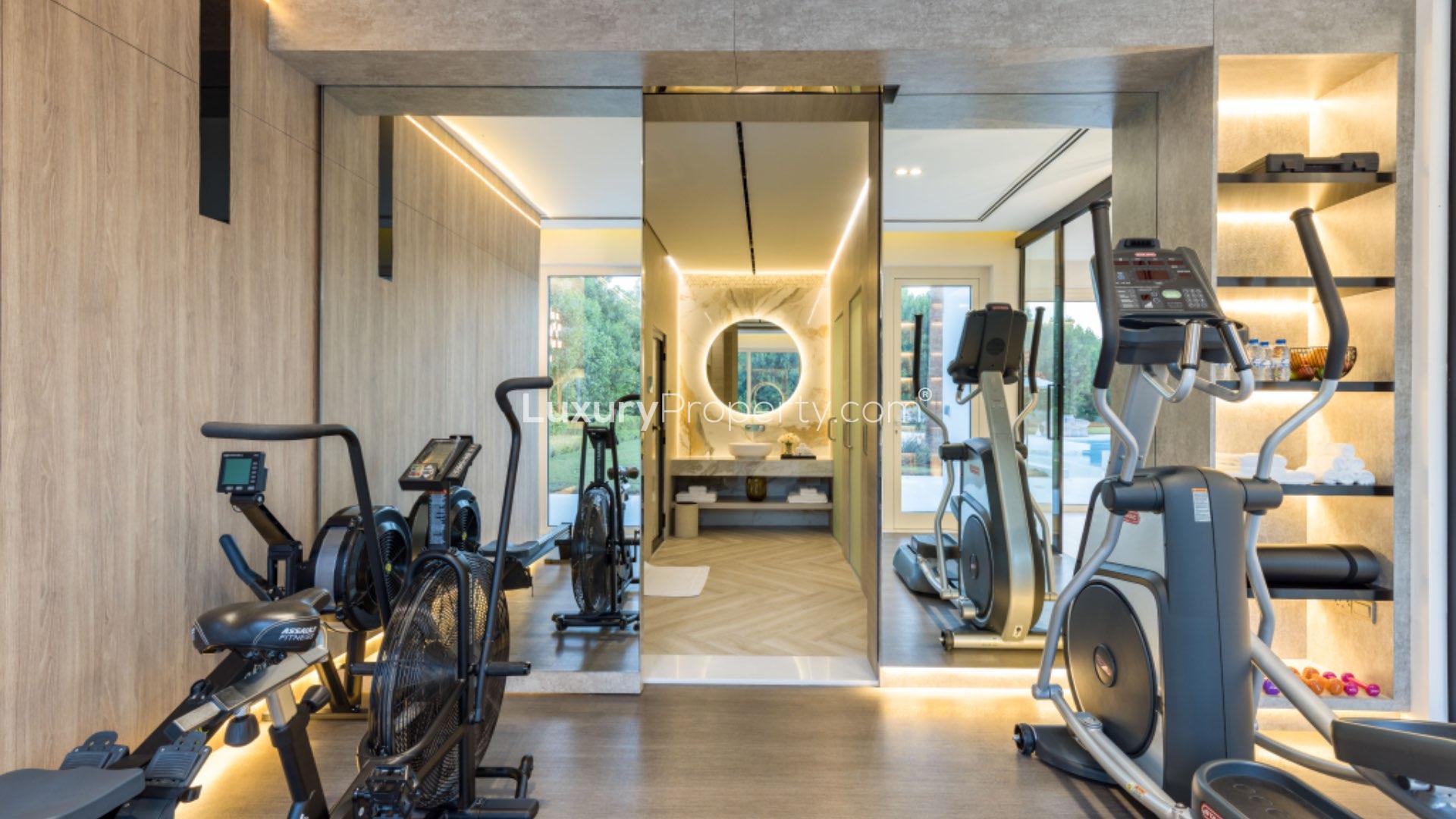 Custom-built villa with modern architecture and pool in Al Wasl, Um Suquiem for sale