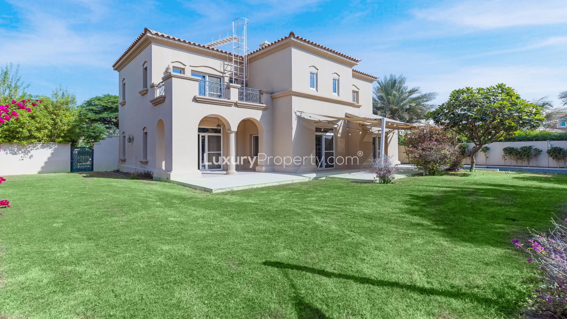 Exquisite 5-bedroom Santa Fe style villa with pool in Alvorada, Arabian Ranches for sale