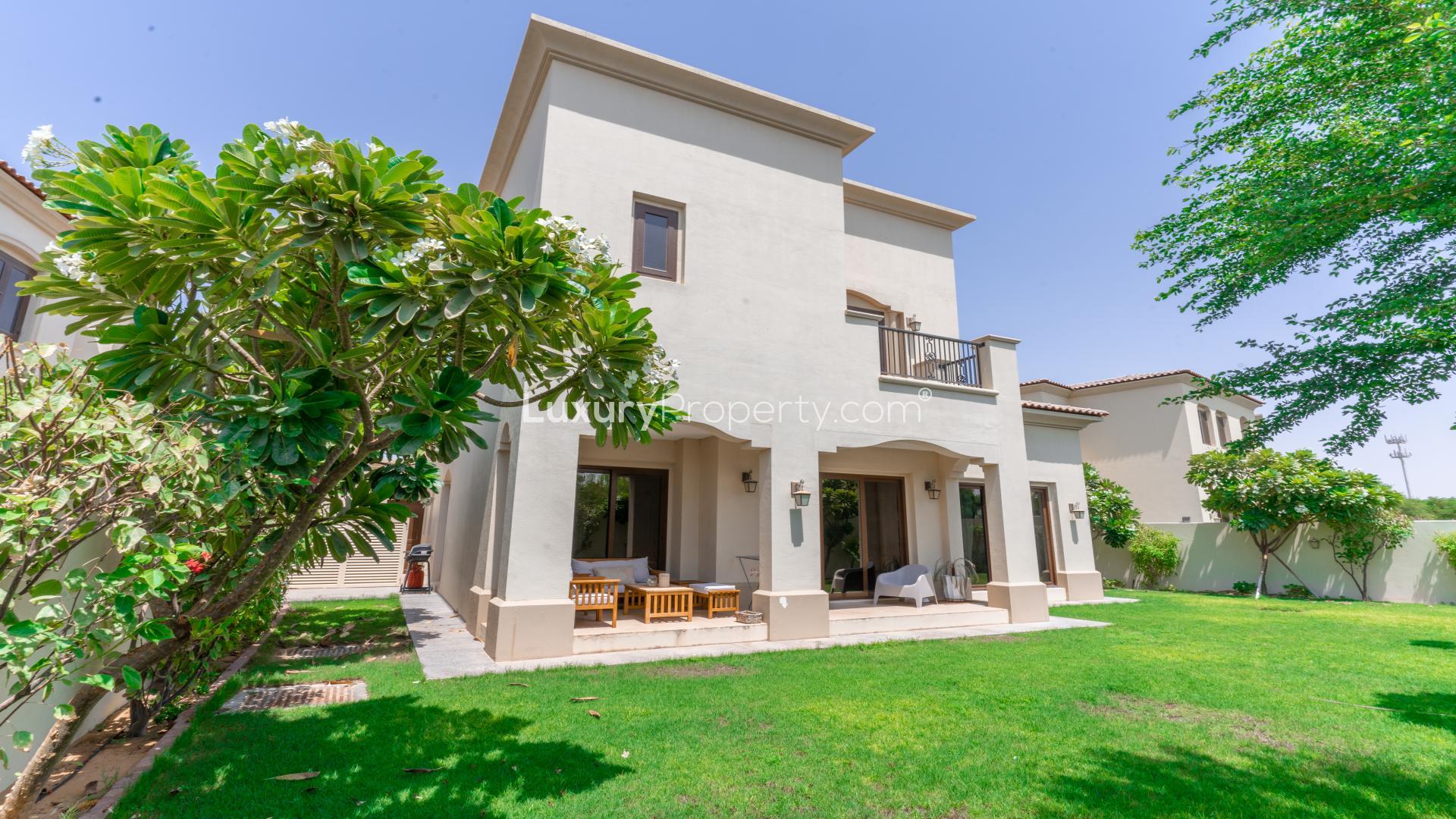 Immaculate 5-bed villa with large garden in Arabian Ranches, Aseel community, for sale