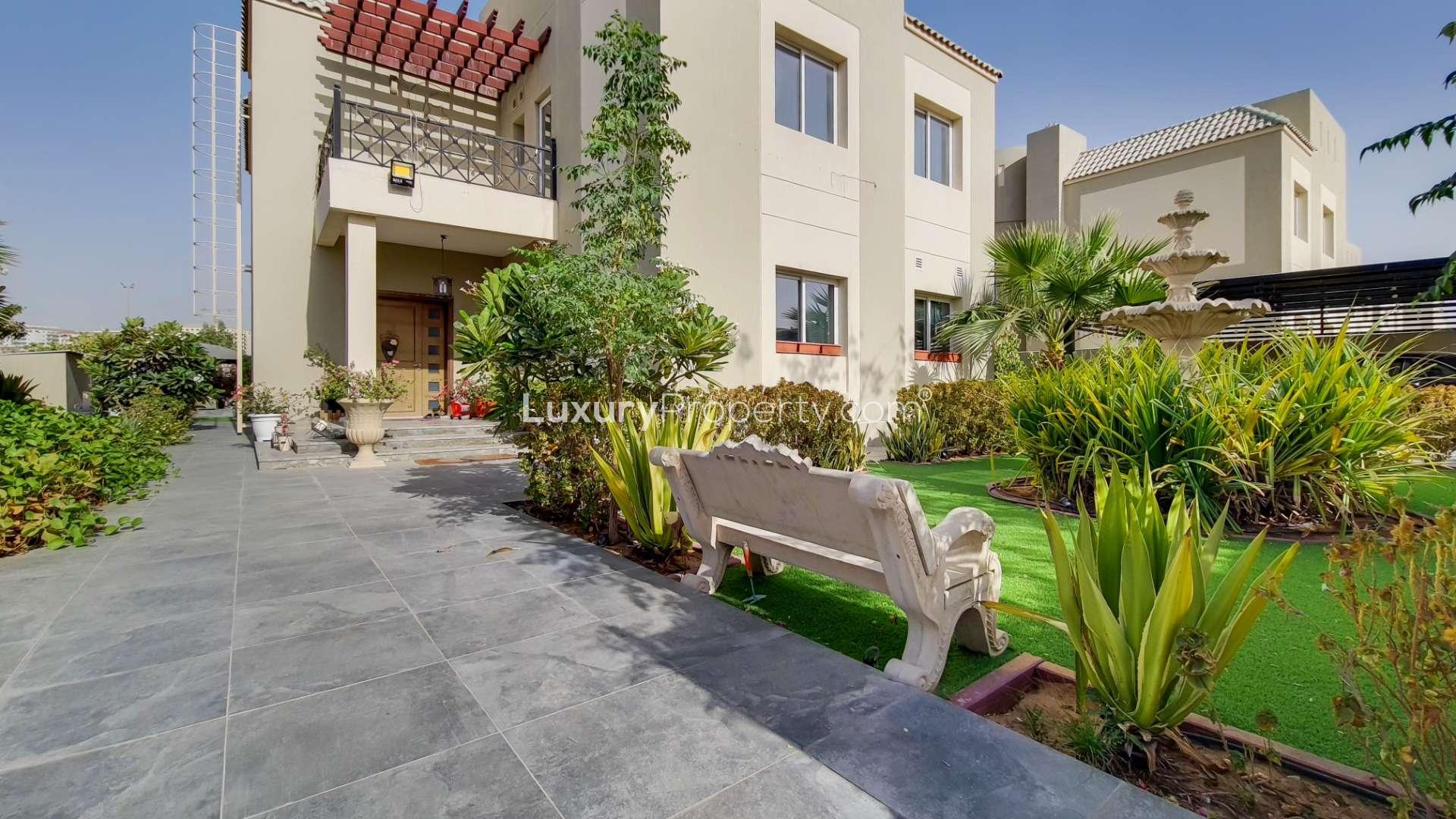 Upgraded 5-bedroom villa with garden, carport in Living Legends B Villas community