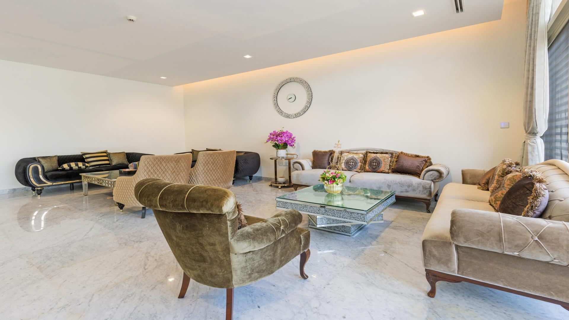 Luxurious villa poolside with gazebo and skyline views in District One, Mohammed Bin Rashid City