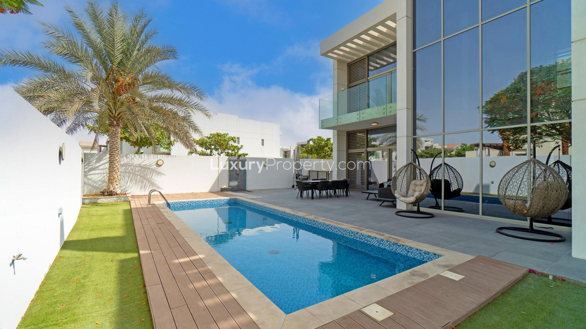 Buy Corner Plot 5 Bed District One Villas (Private Pool) In MBR City